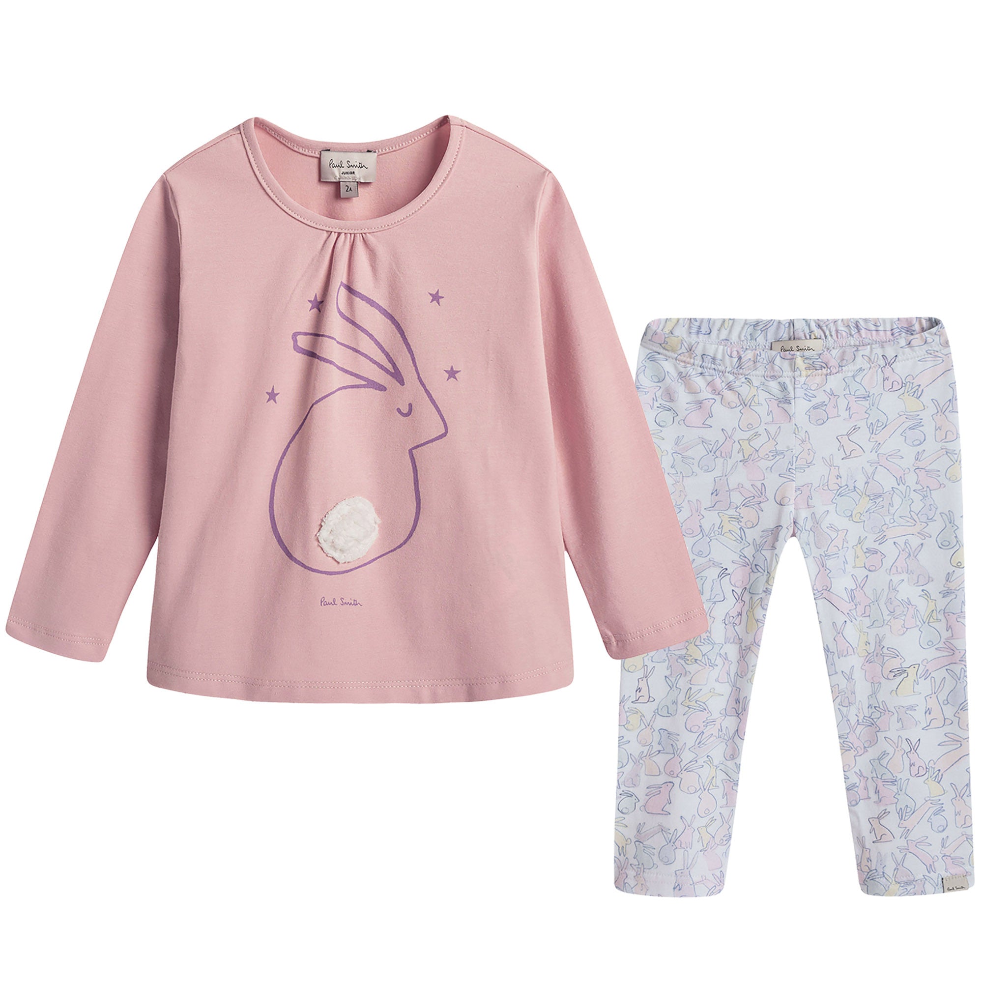 Girls Power Pink Tops & Bottoms 2 Pieces Pyjama - CÉMAROSE | Children's Fashion Store - 1
