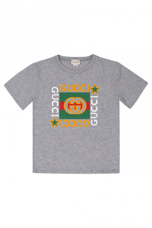 Boys & Girls Grey GG T-Shirt
