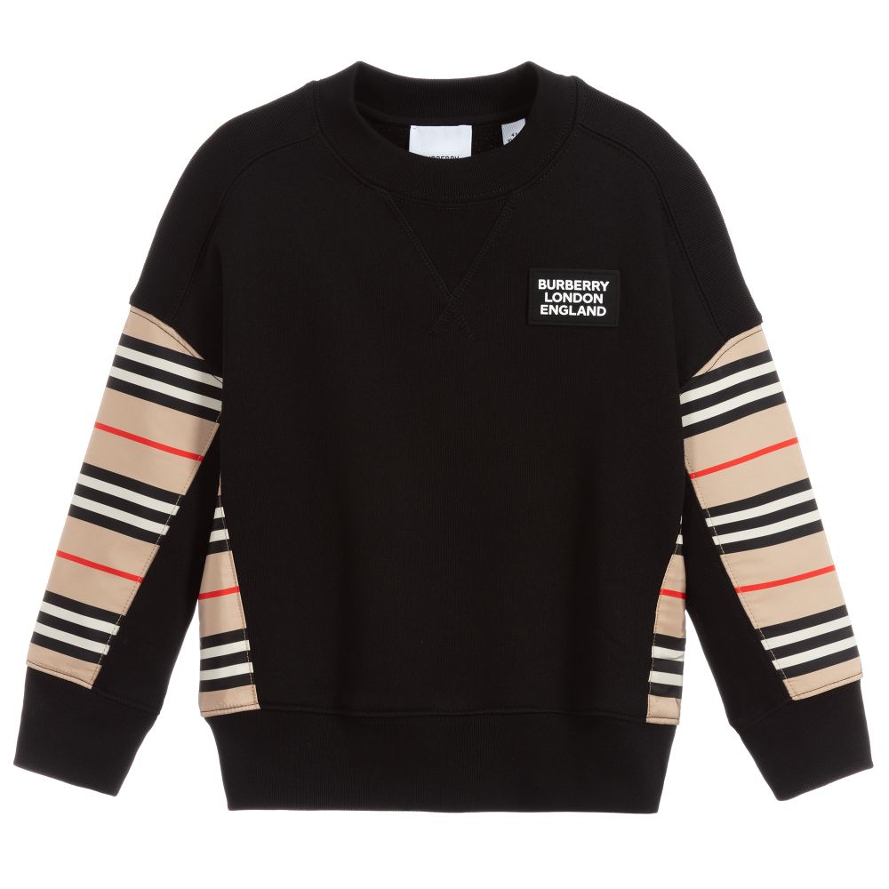 Boys Black Sweatshirt