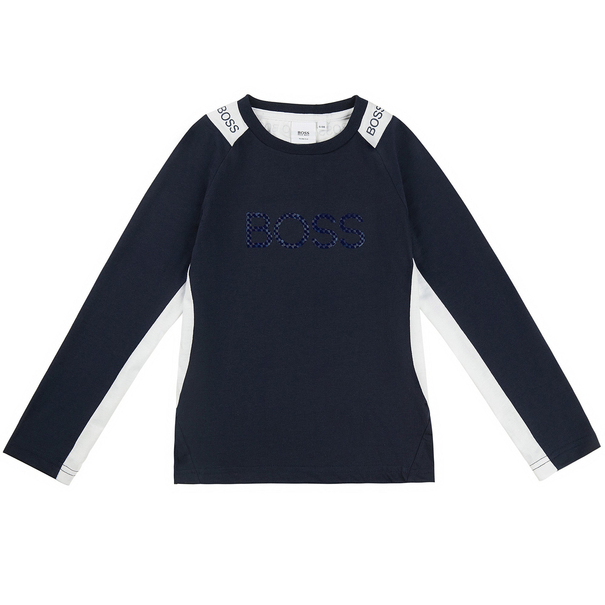 Boys Blue Logo Top