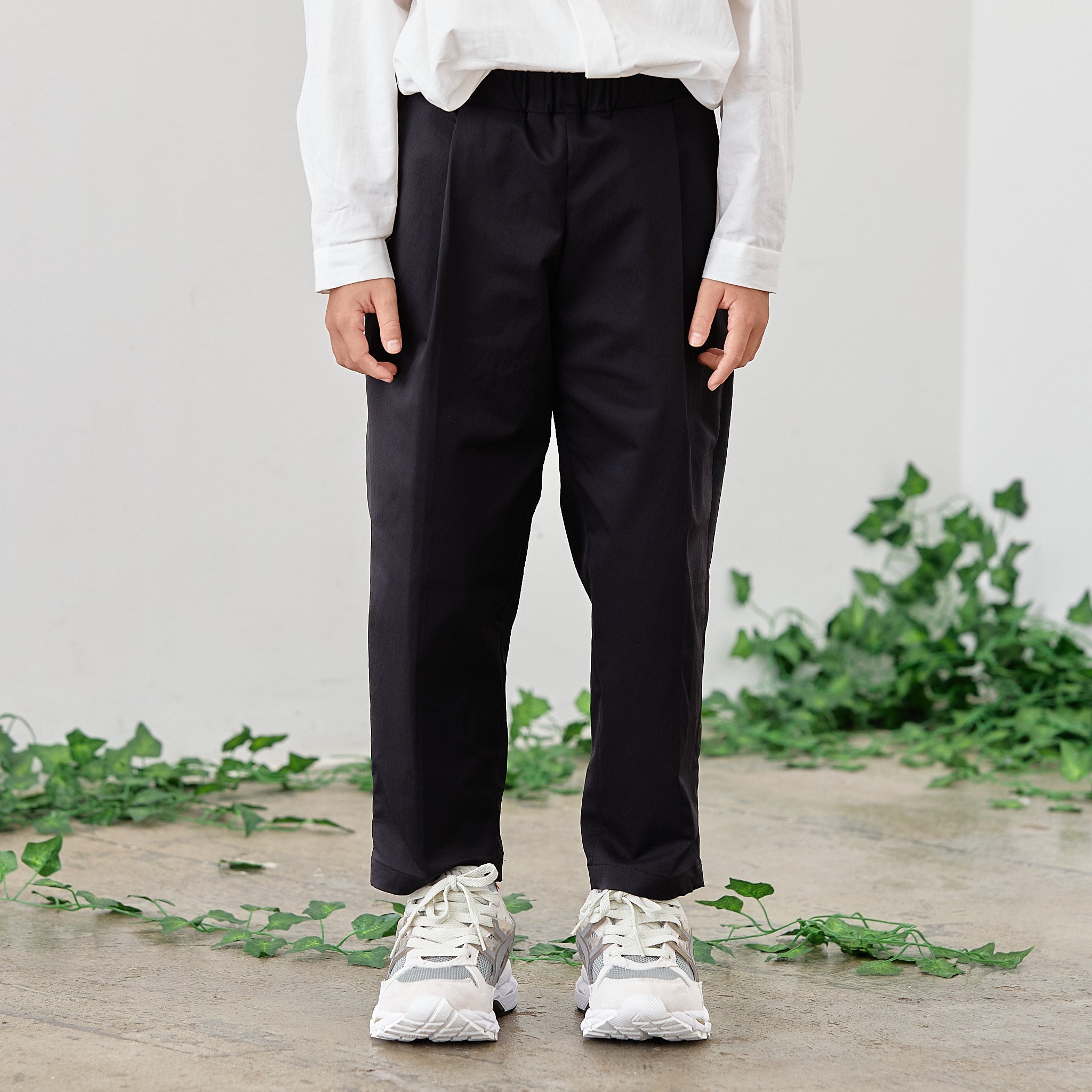 Boys & Girls Black Trousers