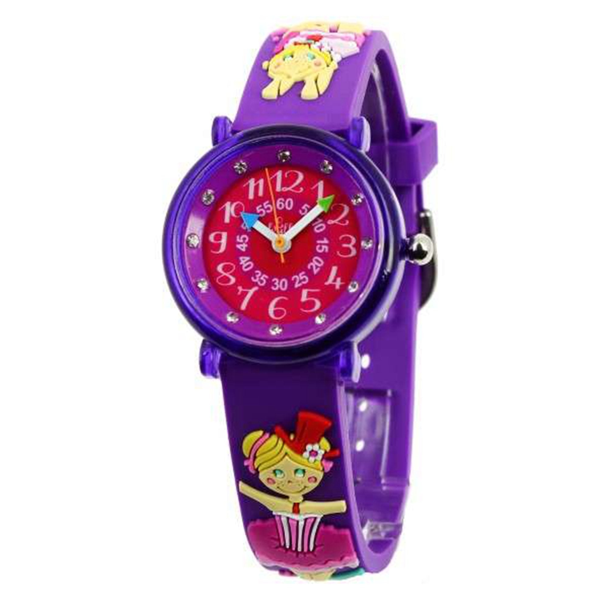 Girls Purple Two You Love Watch(6-9Y)