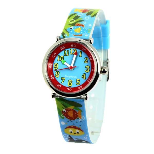 Boys Light Blue Aquatique Watch(4-7Y)