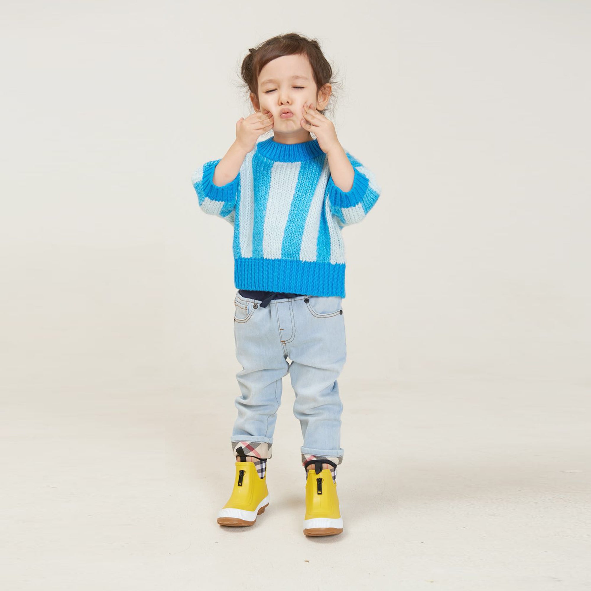 Baby Vibrant Lemon Rubber Weatherboots