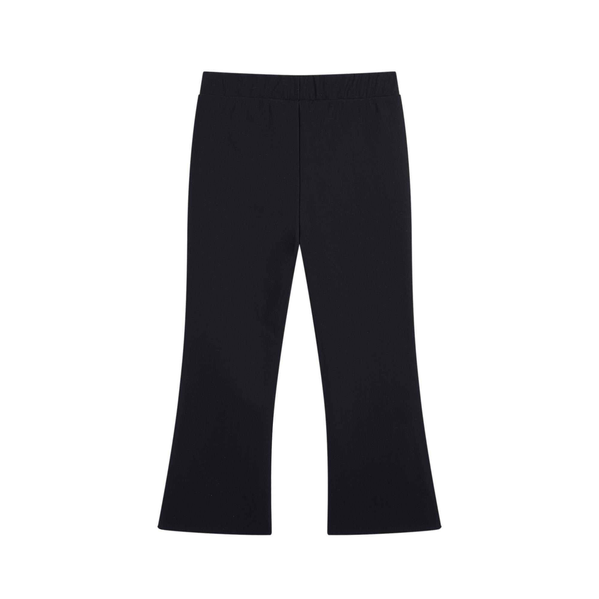 Girls Black Logo Trousers