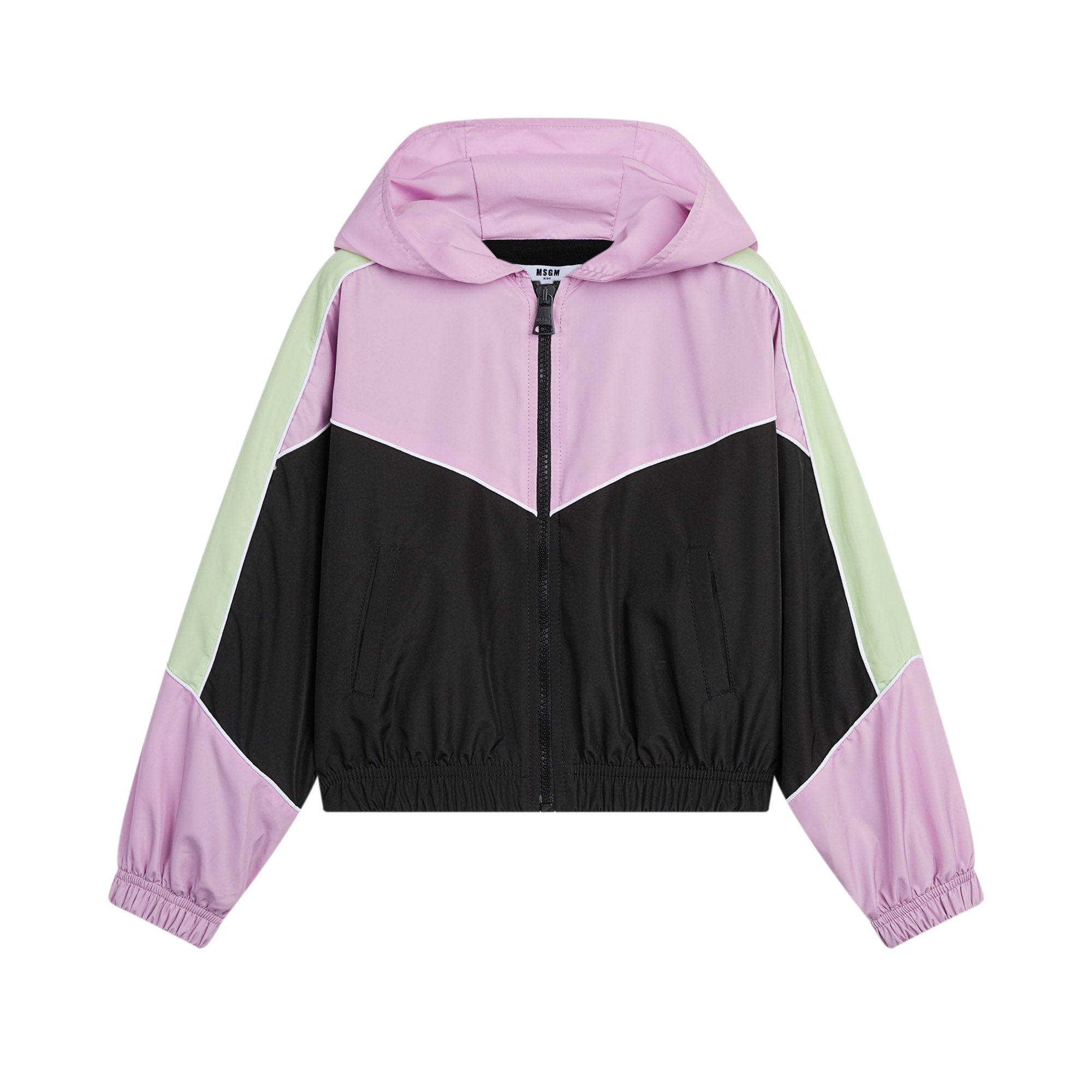 Girls Purple Zip-Up Jacket