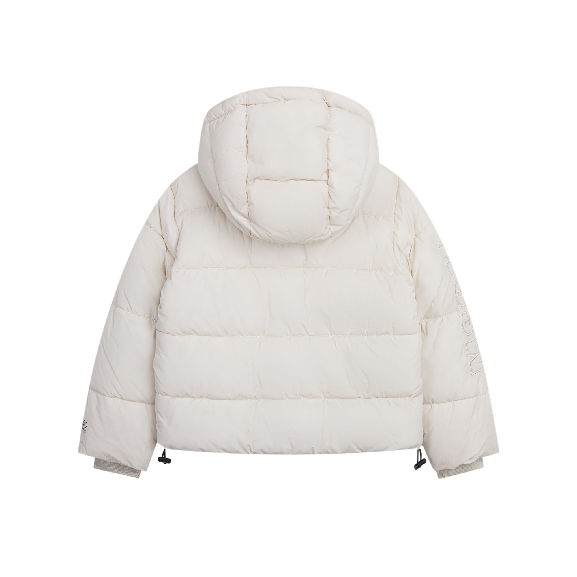 Boys & Girls White Padded Jacket