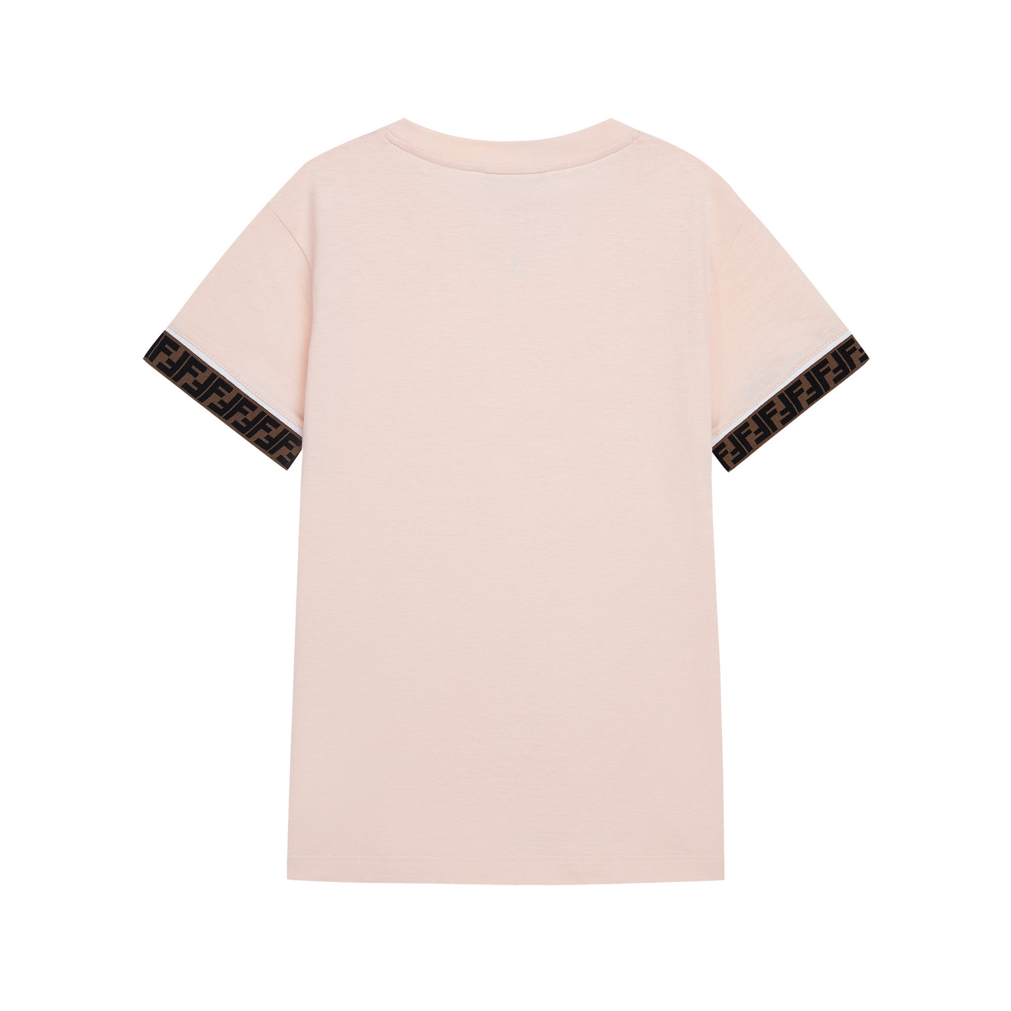 Boys & Girls Pink Logo Cotton T-Shirt