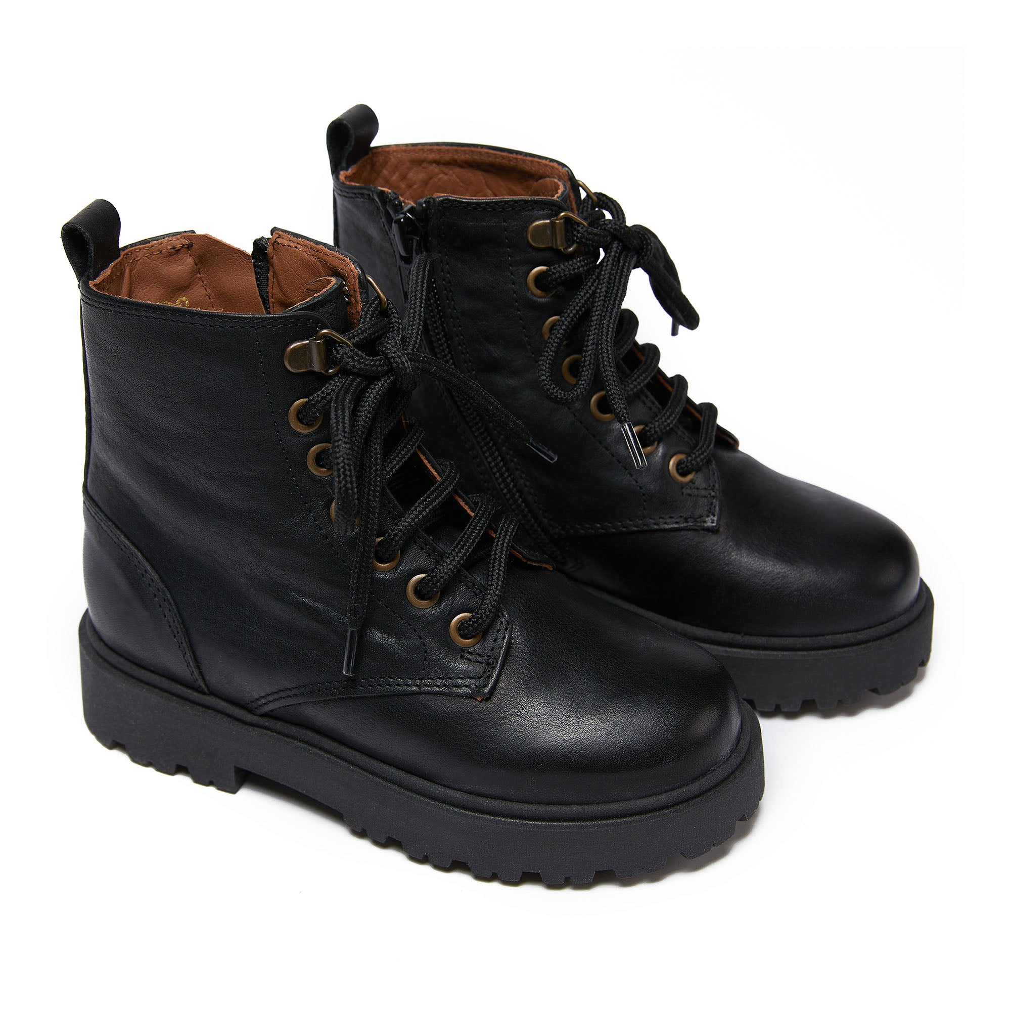Boys & Girls Black Boots