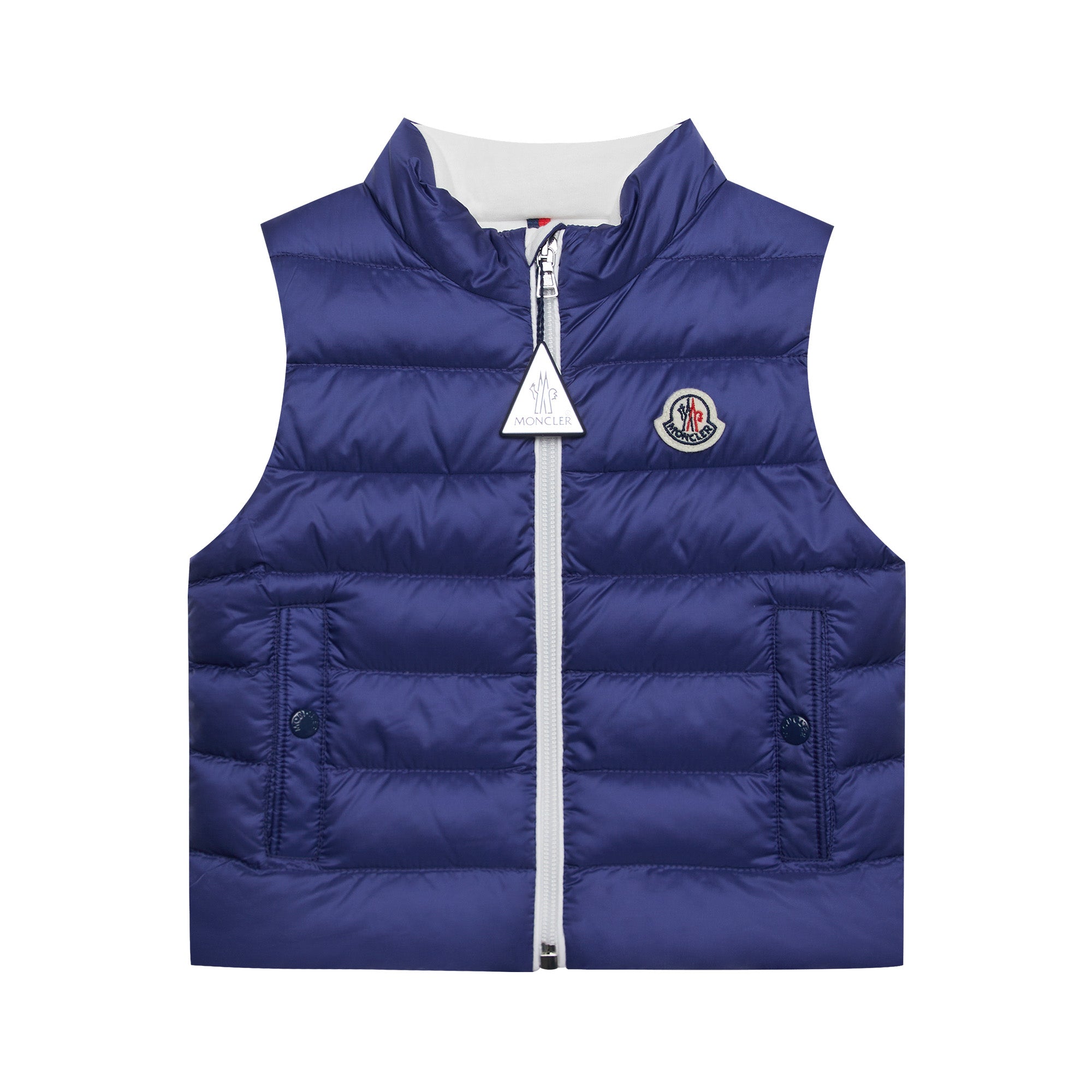 Baby Boys Blue "AKINARI" Padded Down Gilet