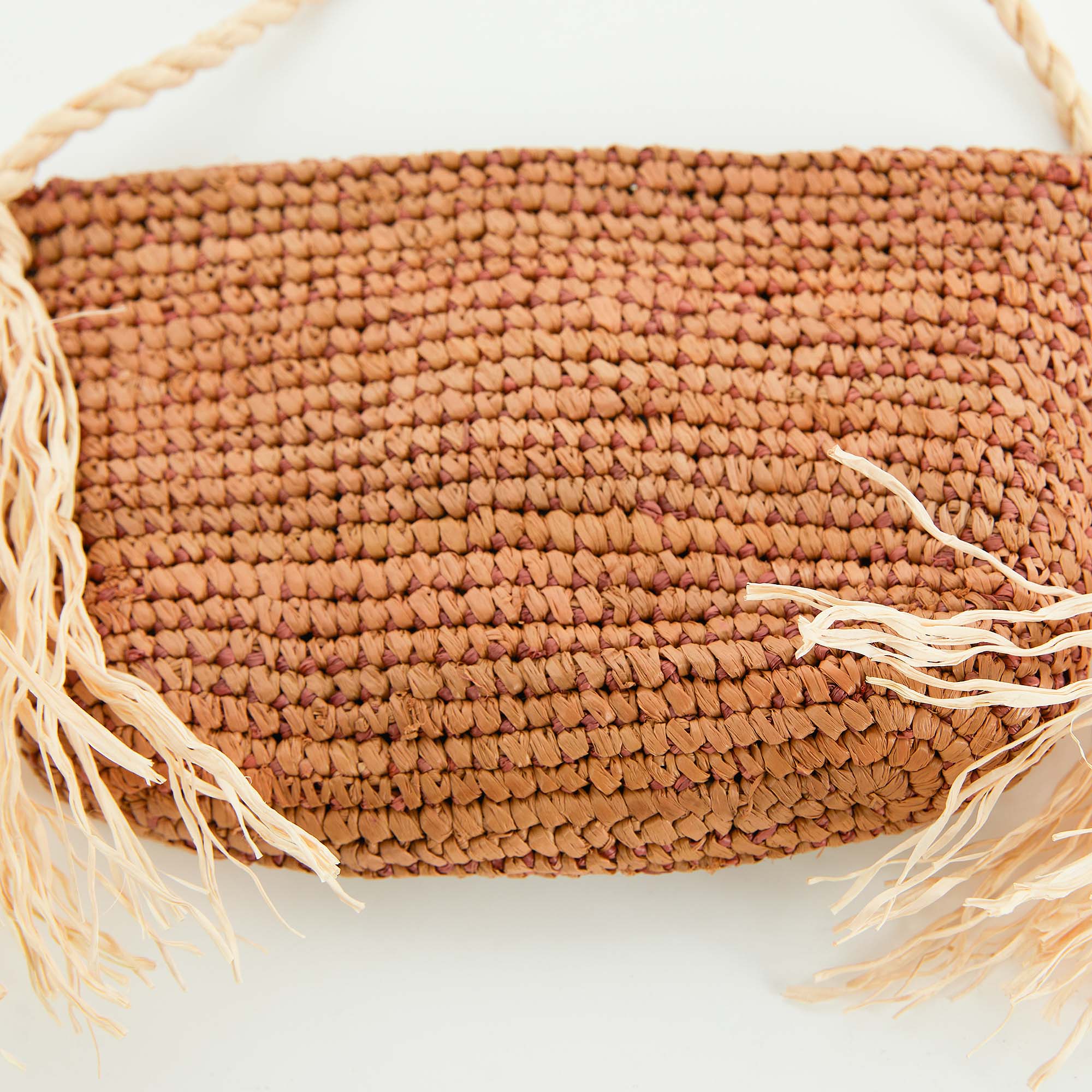 Sac à bandoulière Raphia pour filles