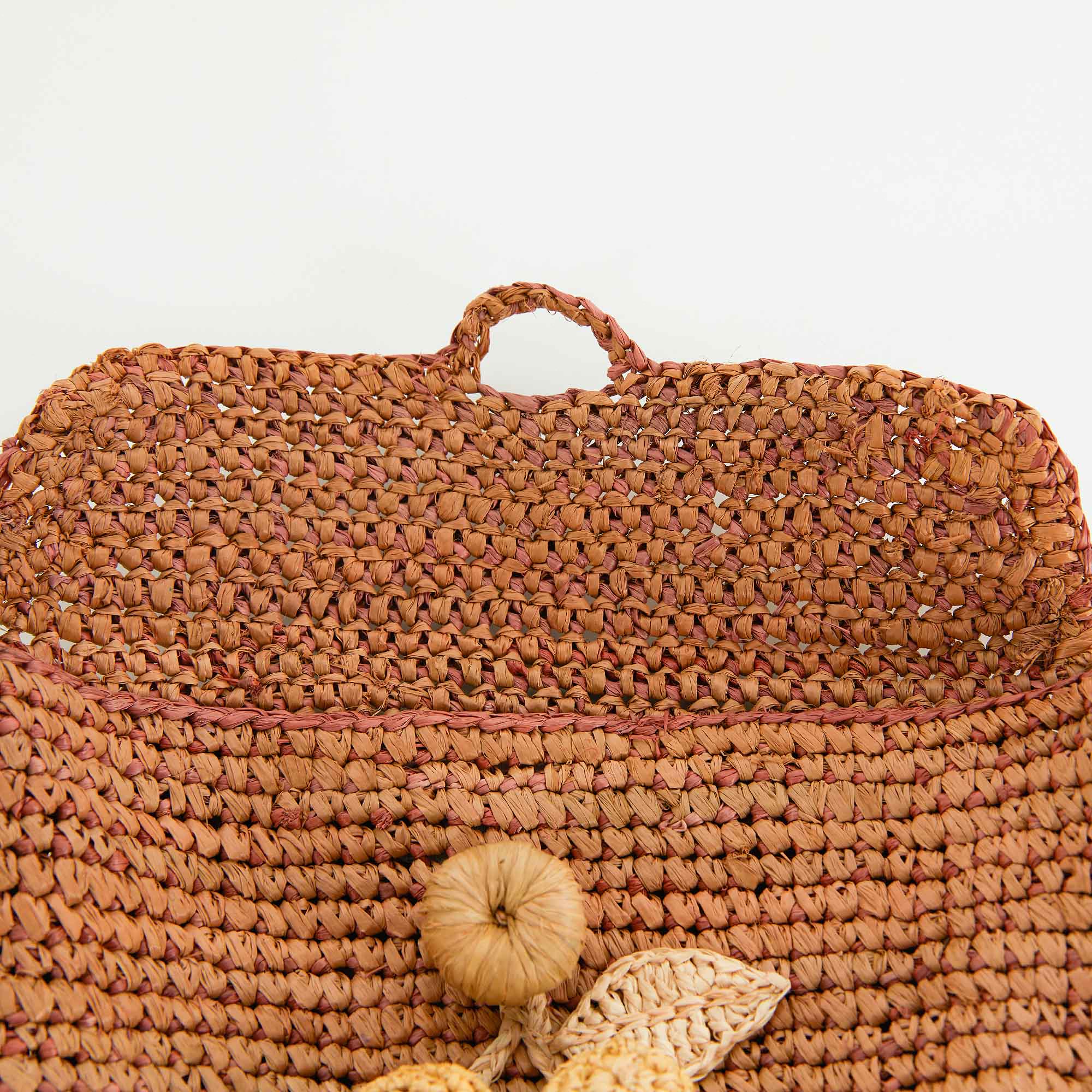 Sac à bandoulière Raphia pour filles