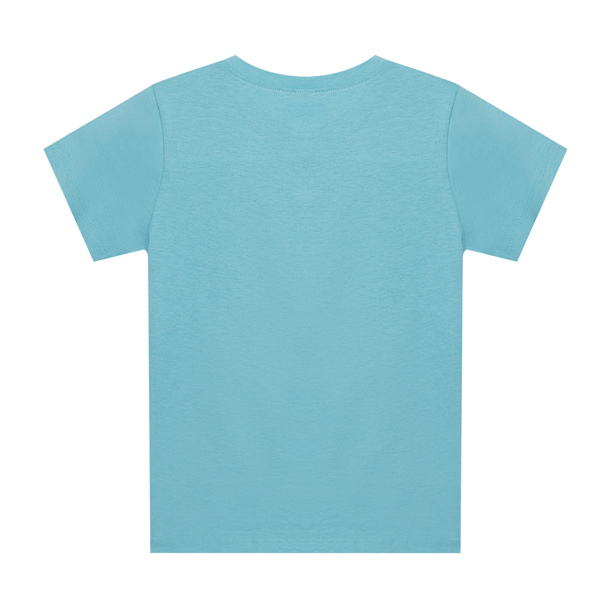 Boys Blue Logo Cotton T-Shirt