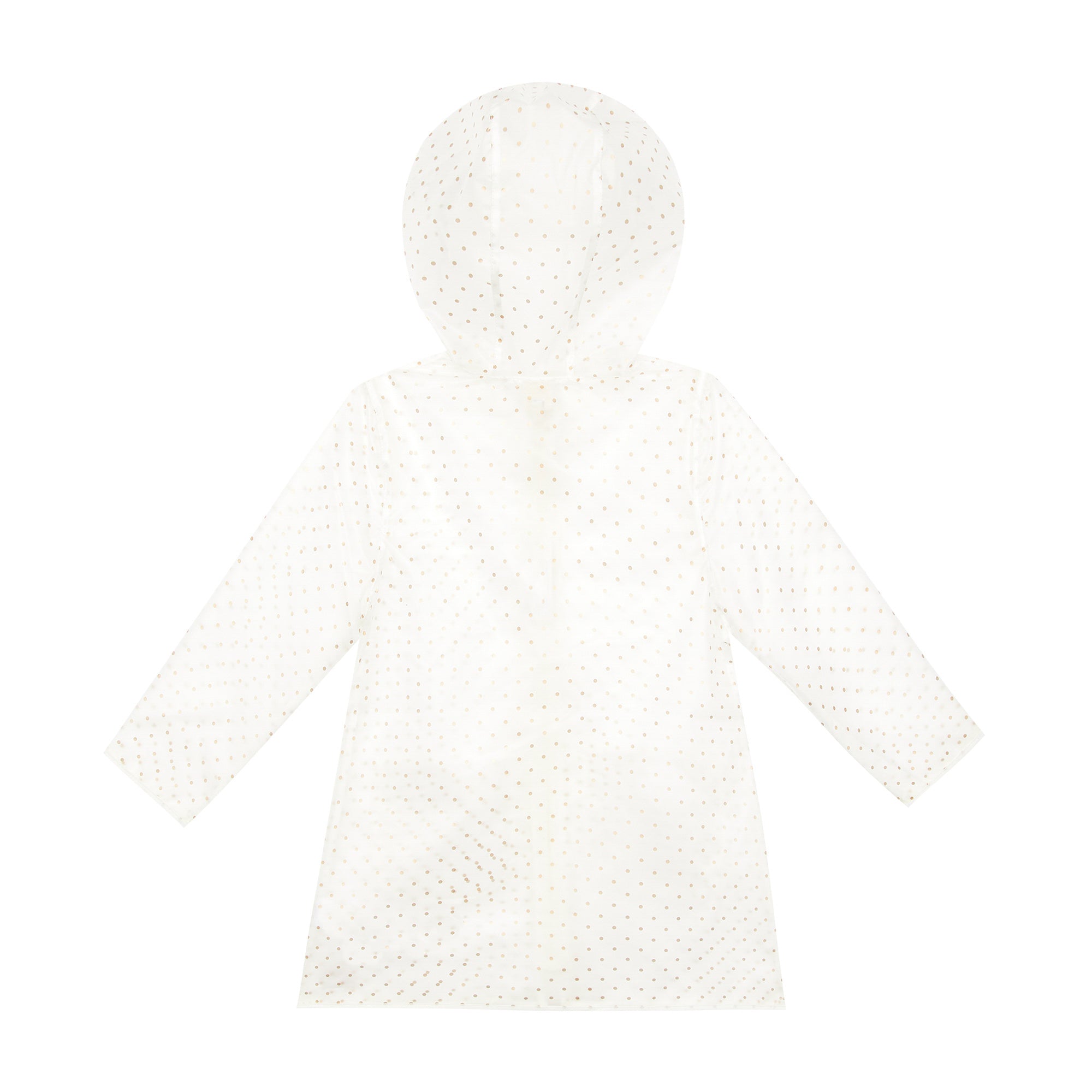Girls White Dots Raincoat
