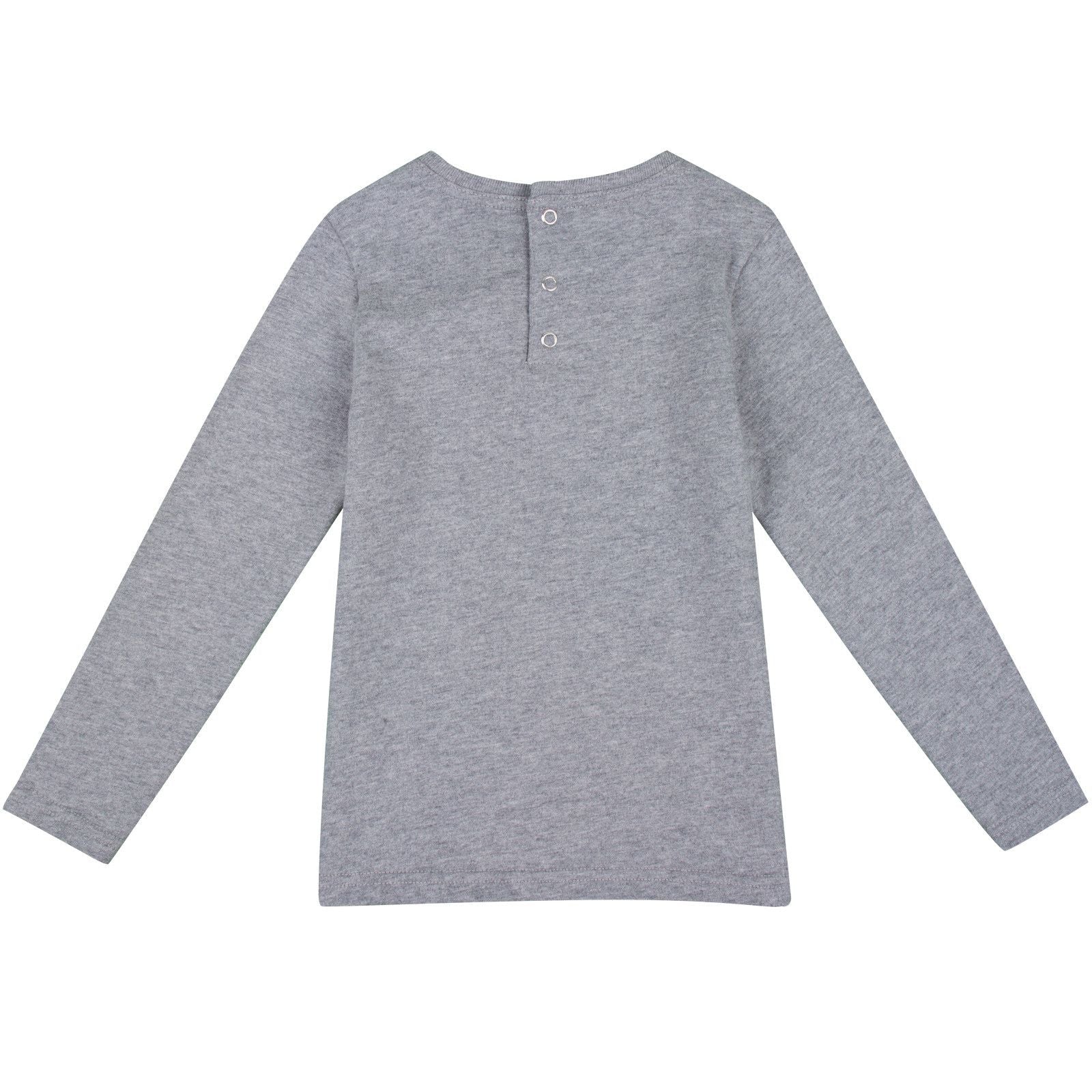 Boys Grey Eye Logo Printed T-shirt - CÉMAROSE | Children's Fashion Store - 2