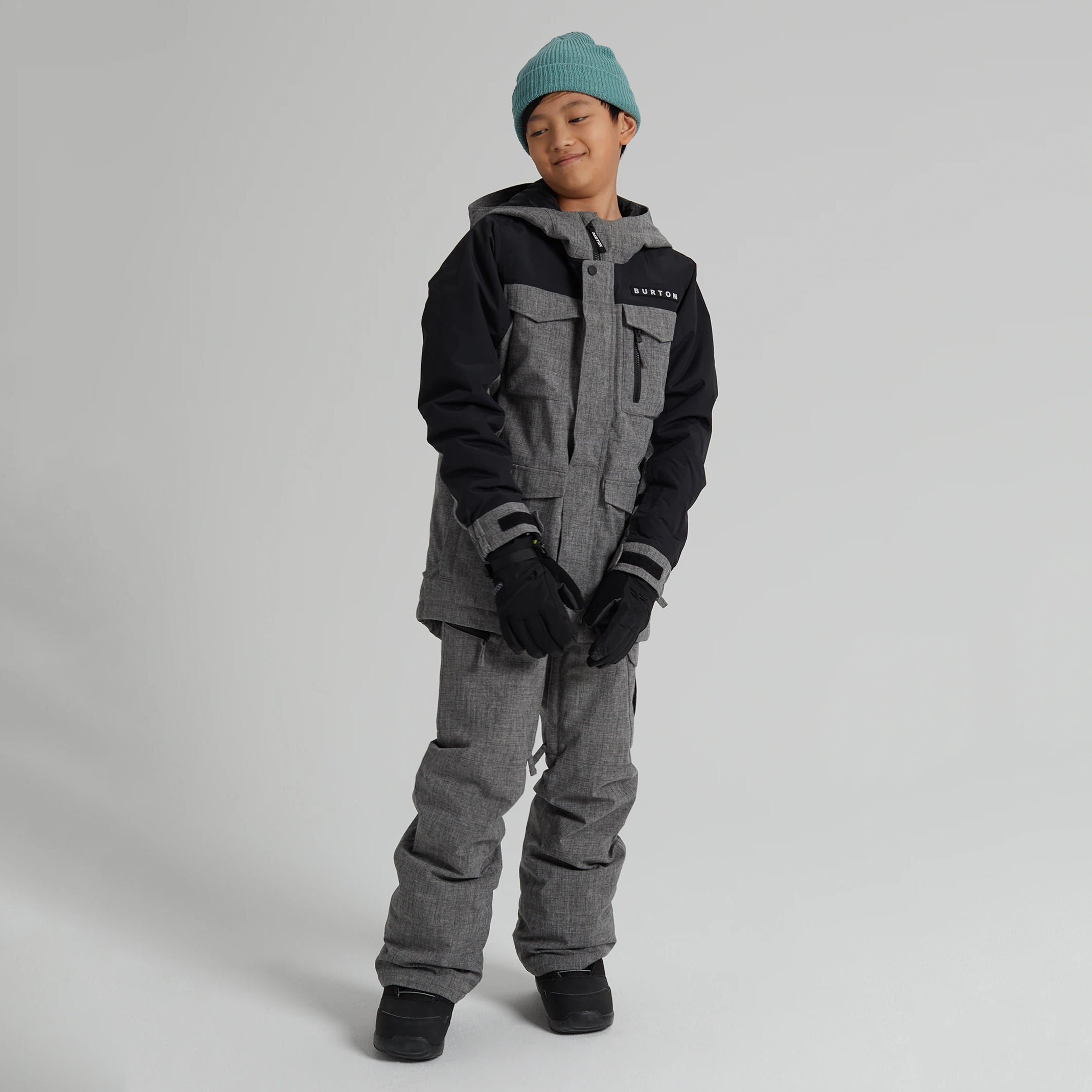 Boys Grey Snow Jacket