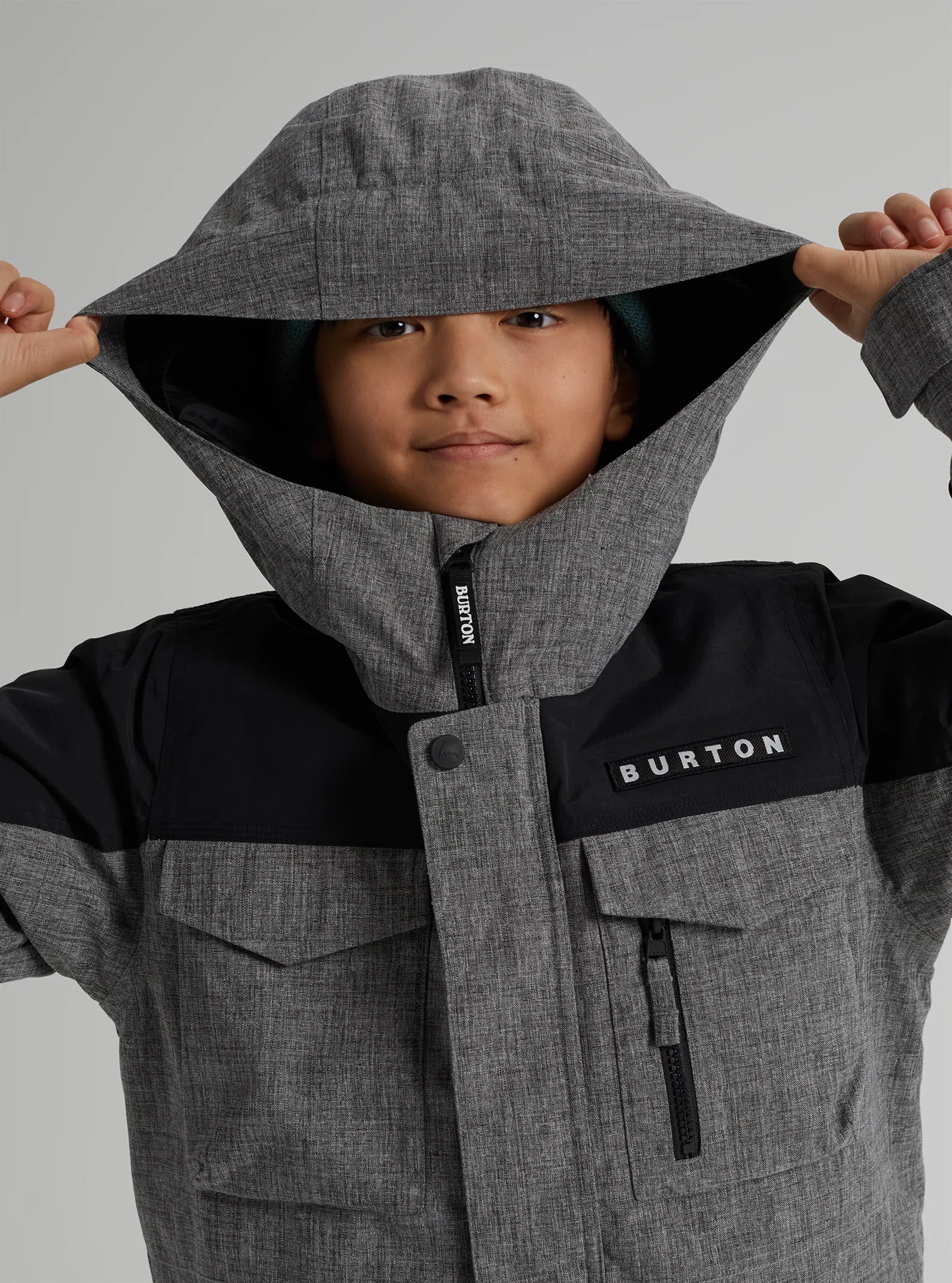 Boys Grey Snow Jacket