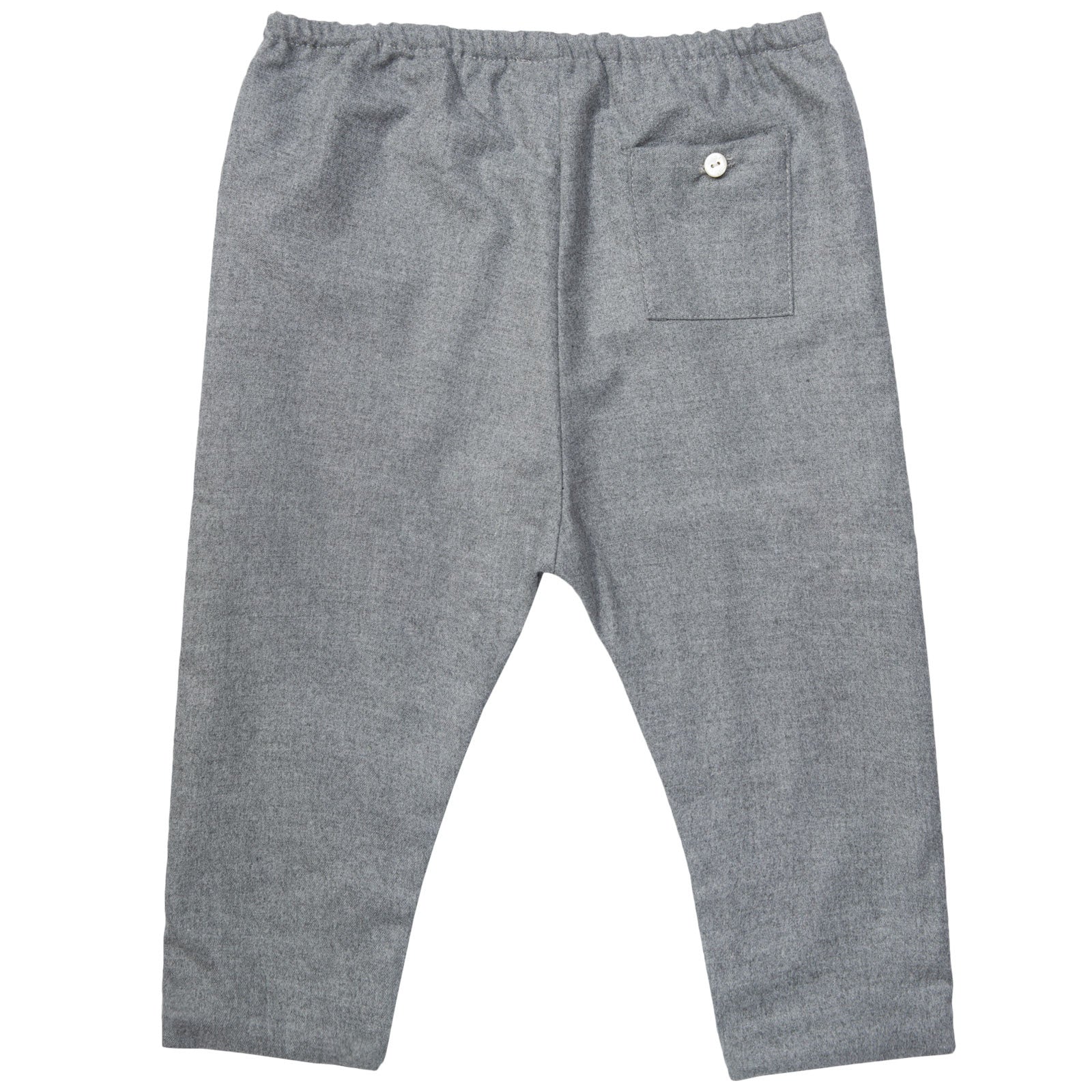 Baby Boys Grey Monster Printed Turn Ups Trousers - CÉMAROSE | Children's Fashion Store - 2