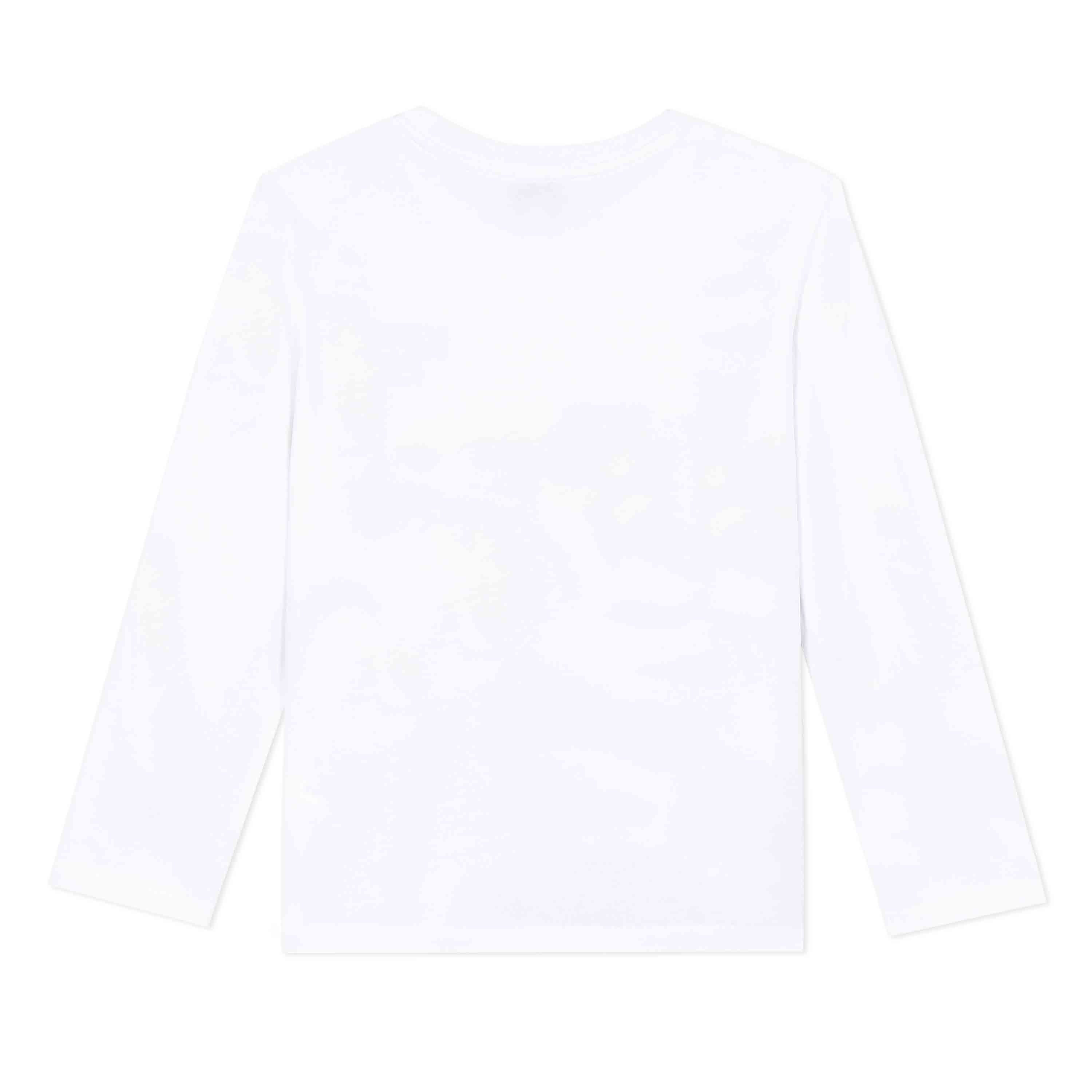 Boys Optic White Tiger Cotton T-Shirt