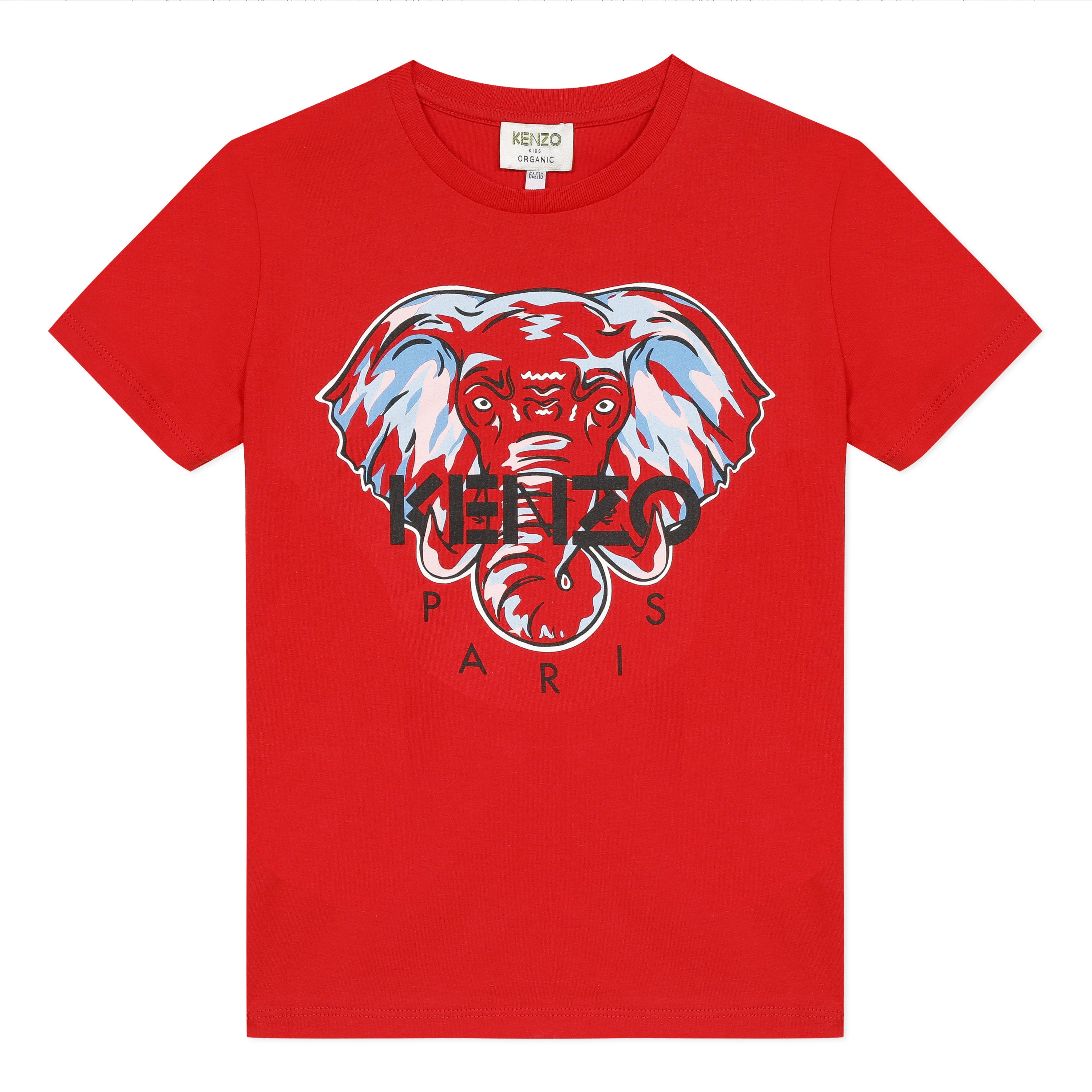 Boys Red Cotton T-Shirt