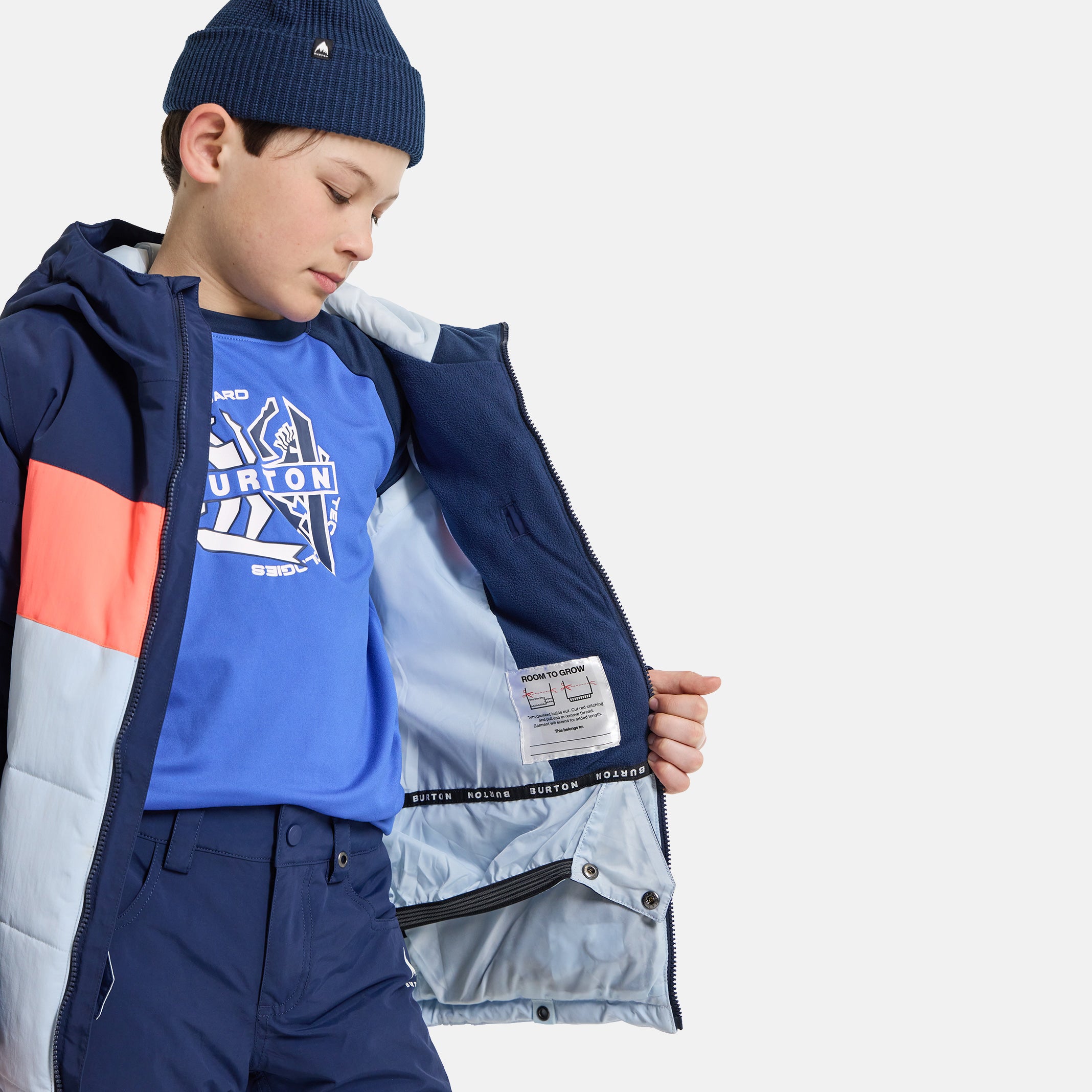 Boys Blue Snow Jacket