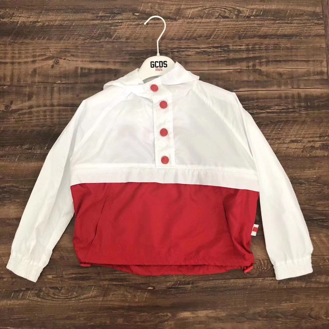 Boys White & Red Jacket