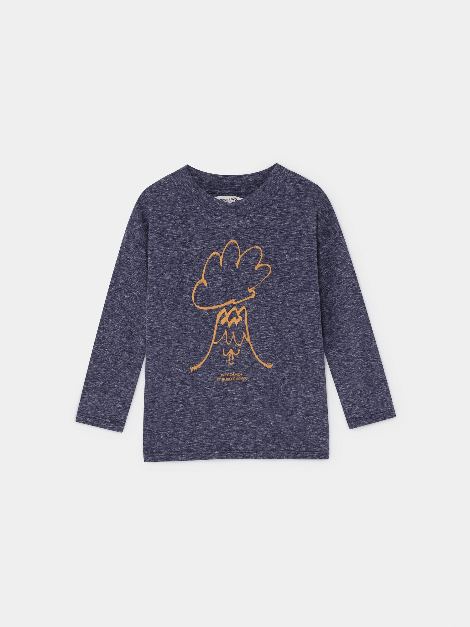 Boys & Girls Blue Volcano Long Sleeve T-Shirt