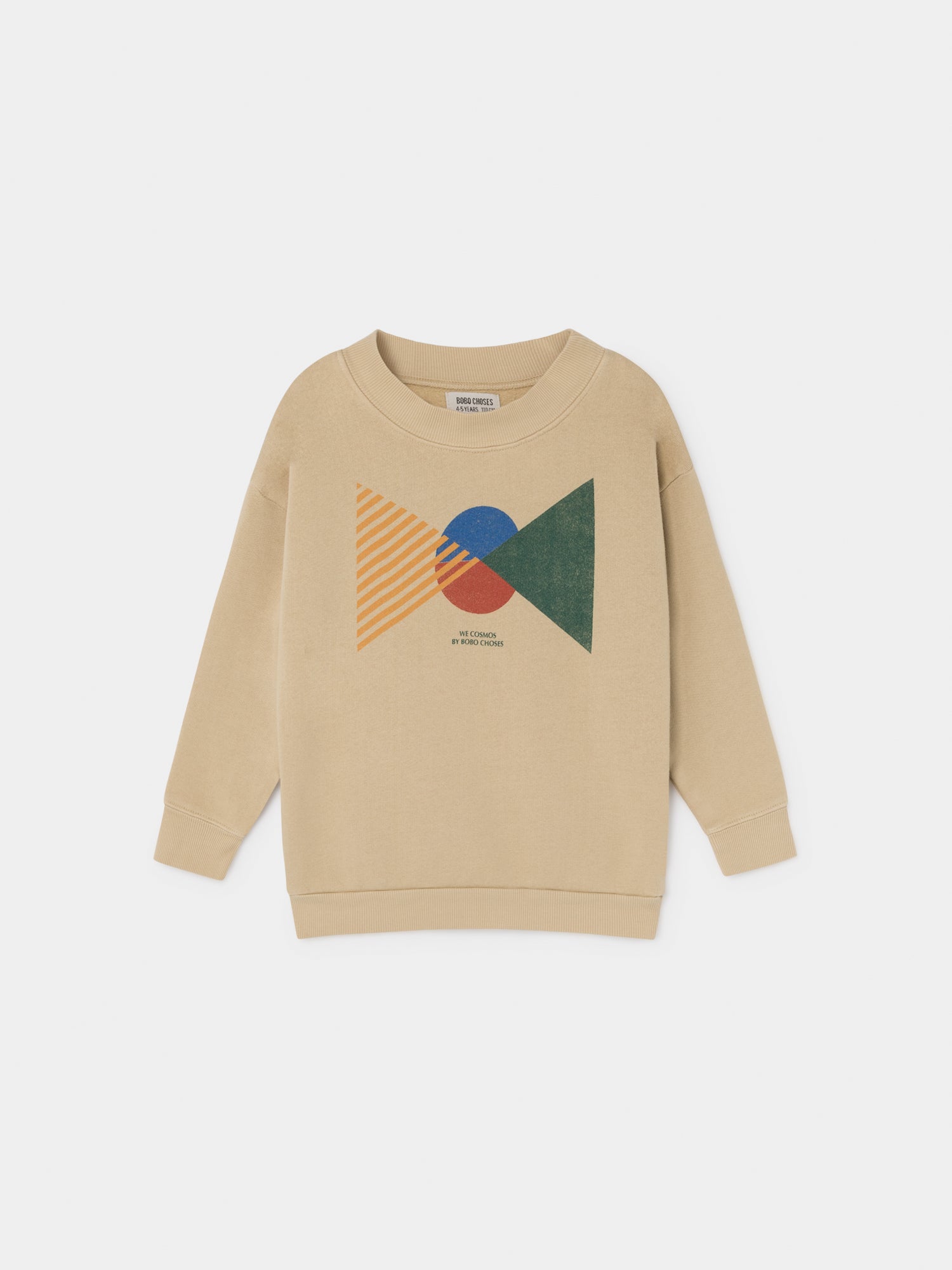 Boys & Girls Camel Cotton Sweatshirt