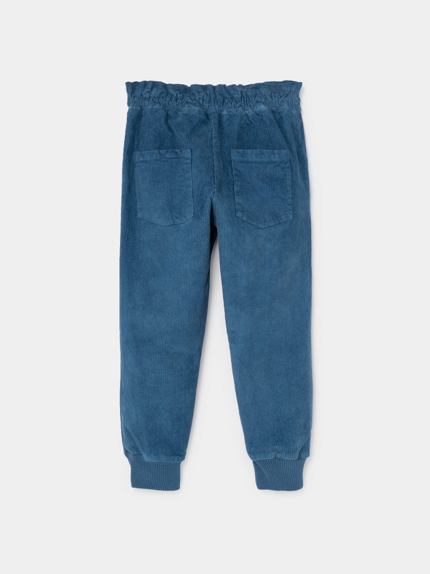 Boys Blue Flag Baggy Trousers
