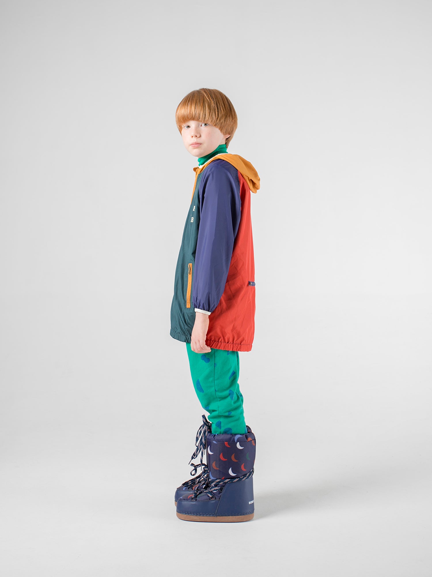 Boys & Girls Multicolour Packable Coat