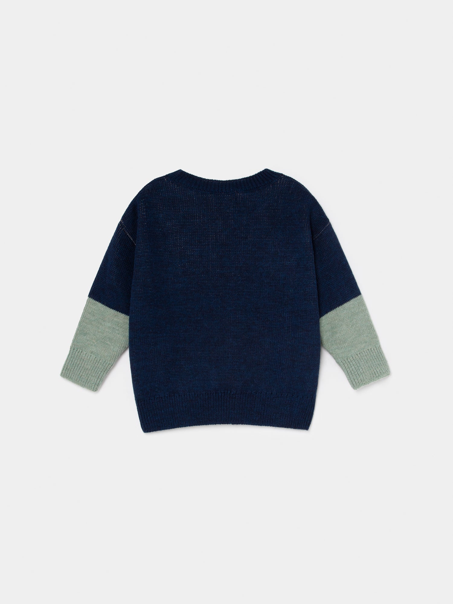Boys & Girls Navy Logo Sweater