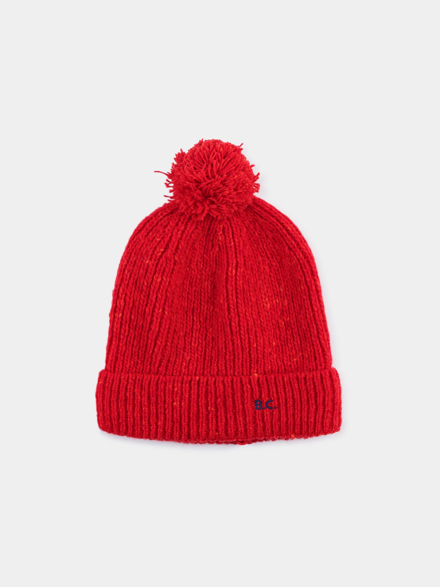 Boys & Girls Red Saturn Pompom Hat