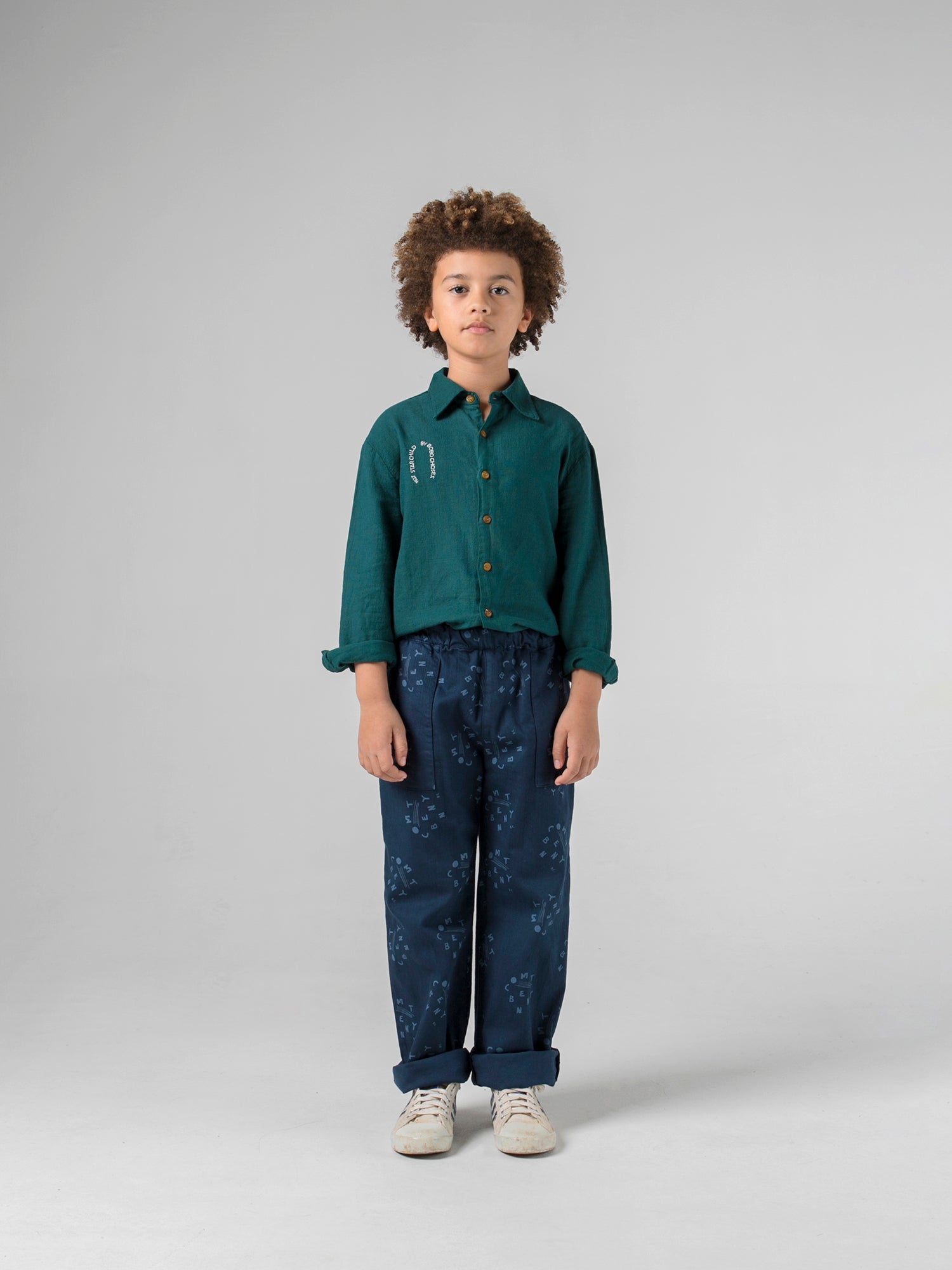 Boys Green Starchild Shirt