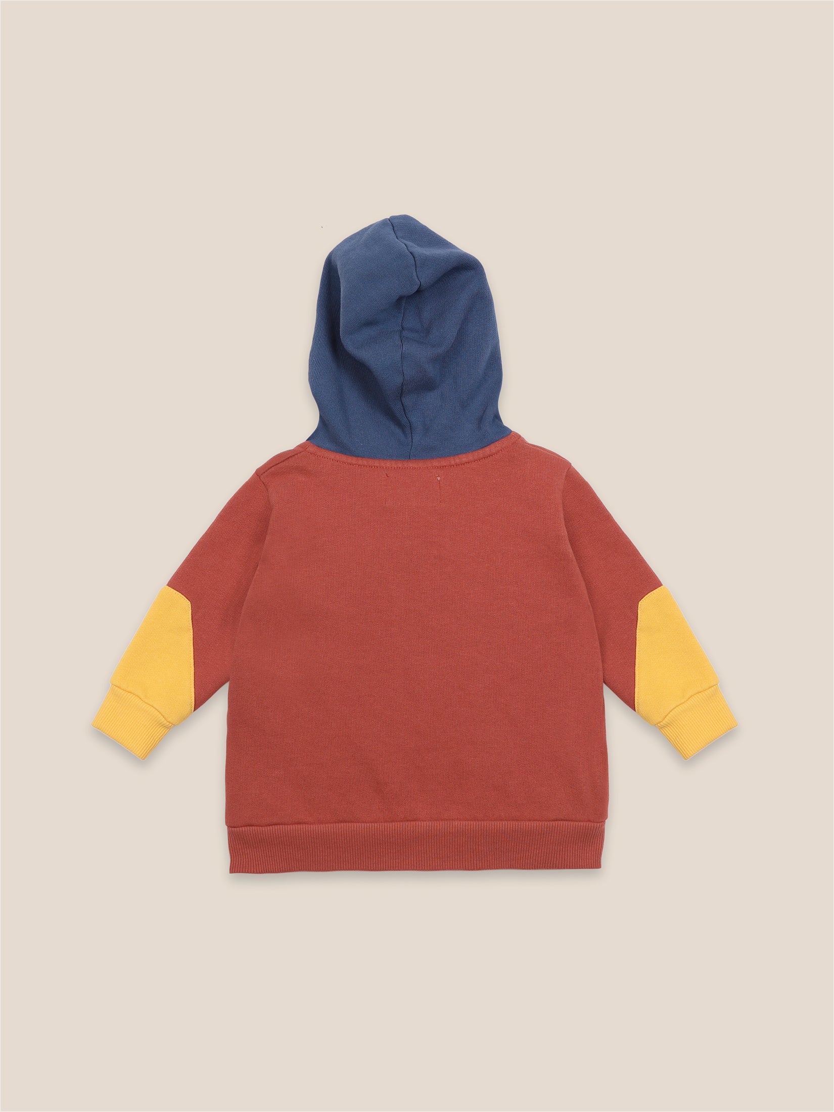 Baby Boys Ketchup Hooded Organic Cotton Sweatshirt