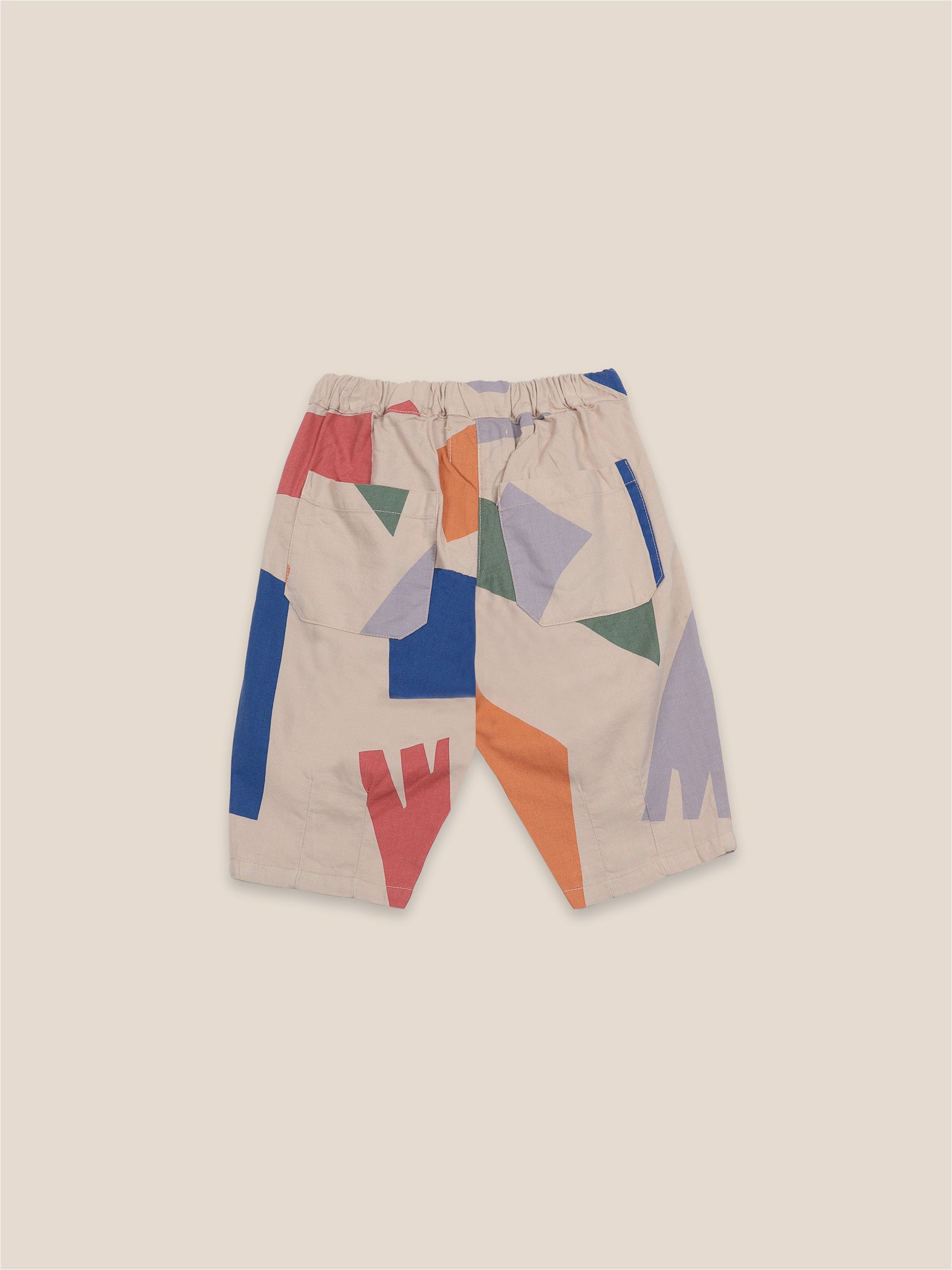 Baby Boys Brown Rice Woven Pants