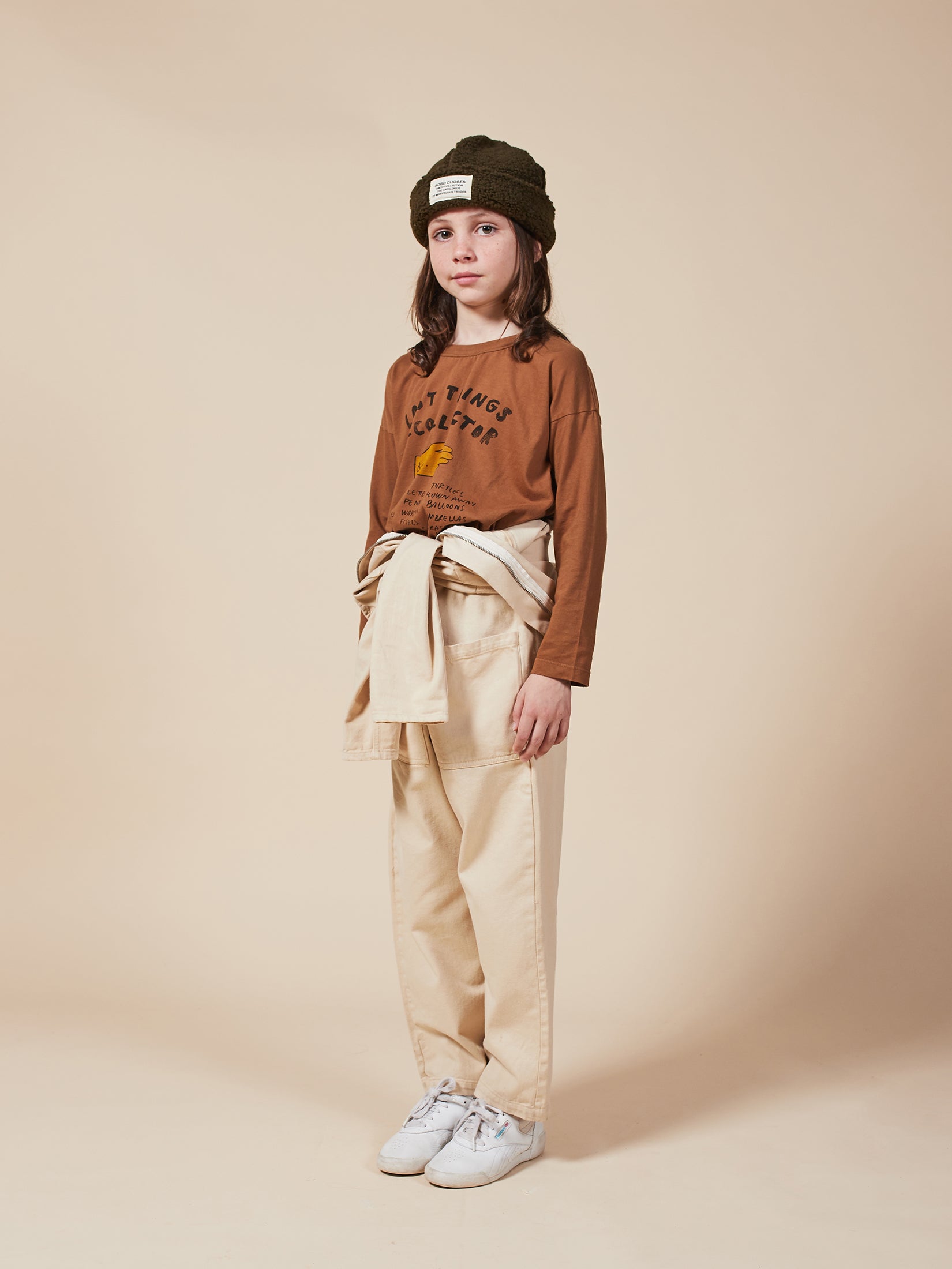 Boys Caramel Cafe Organic Cotton T-Shirt