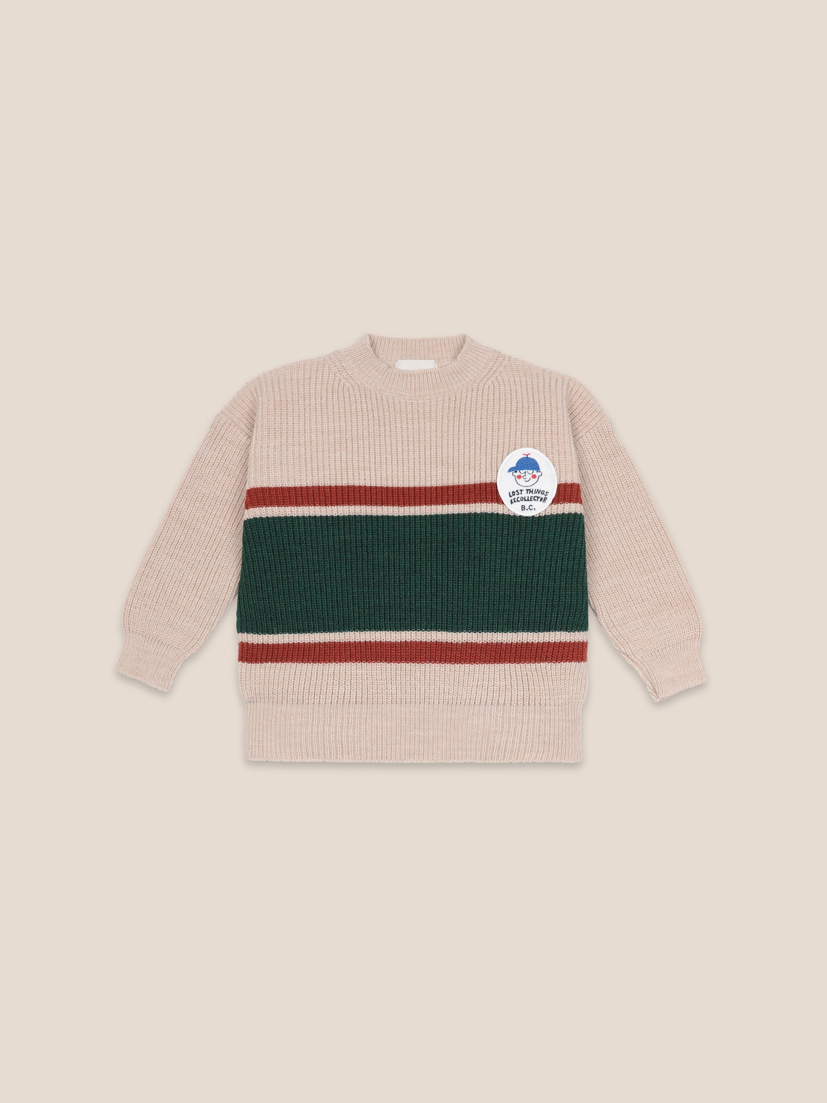 Boys & Girls Brown Rice Boy Patch Jumper