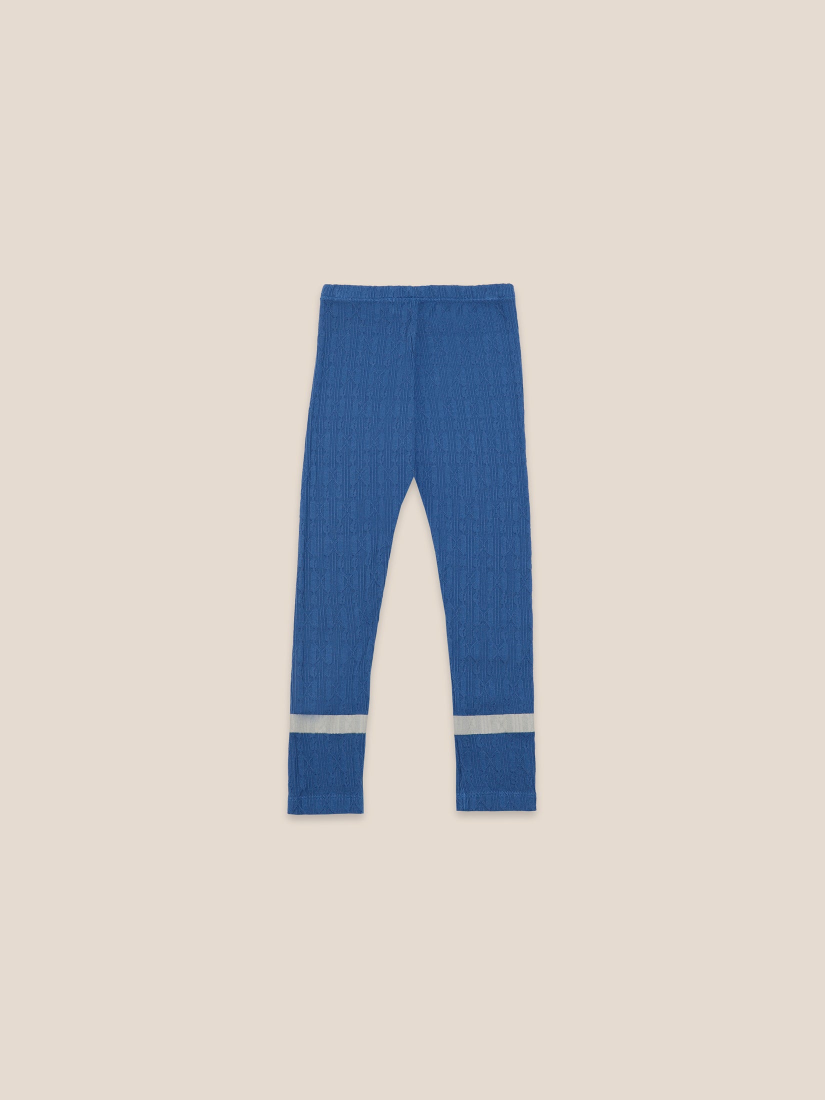 Boys & Girls Electric Blue Organic Cotton Leggings