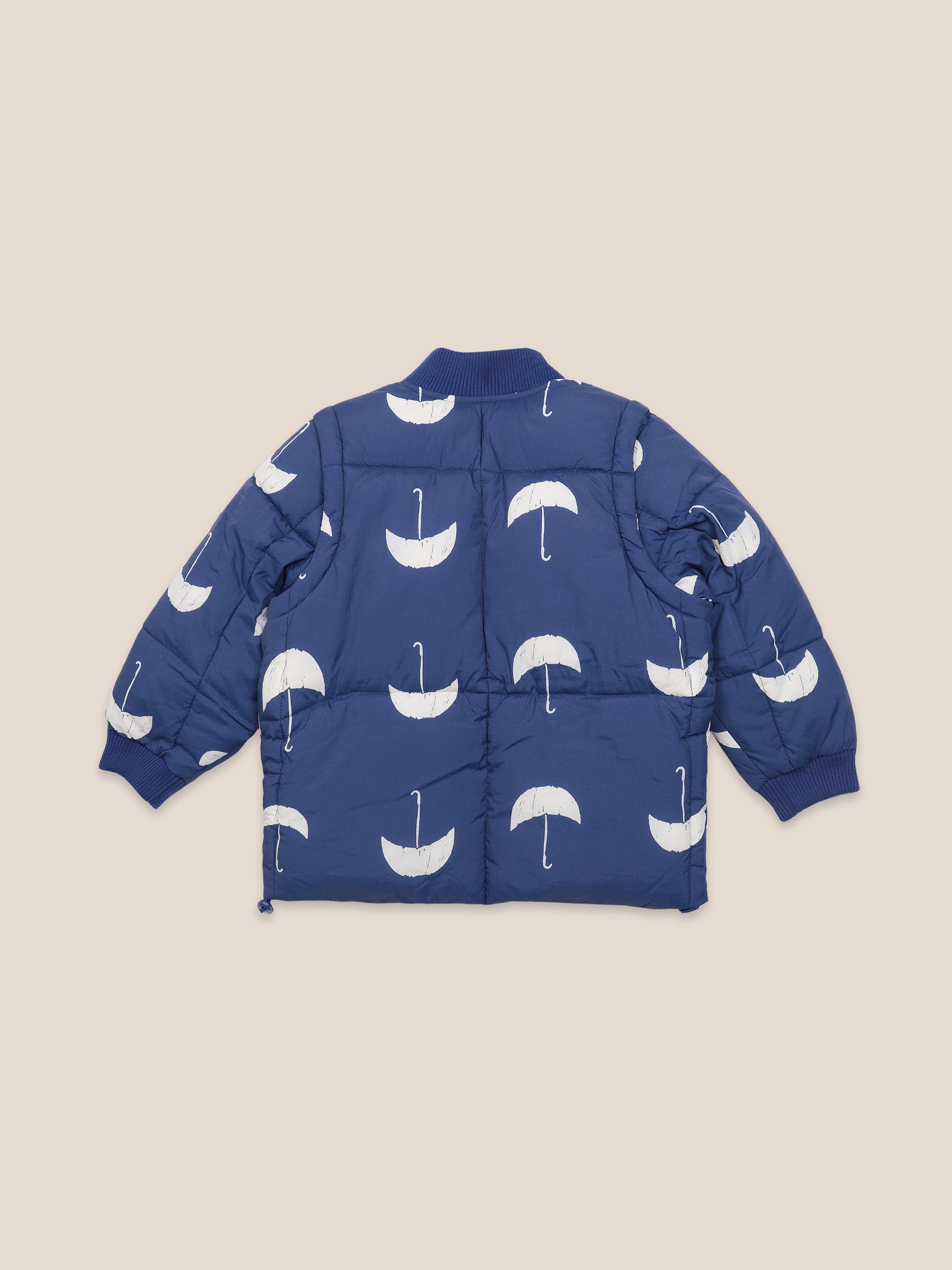 Boys Forever Blue Umbrella Padded Jacket