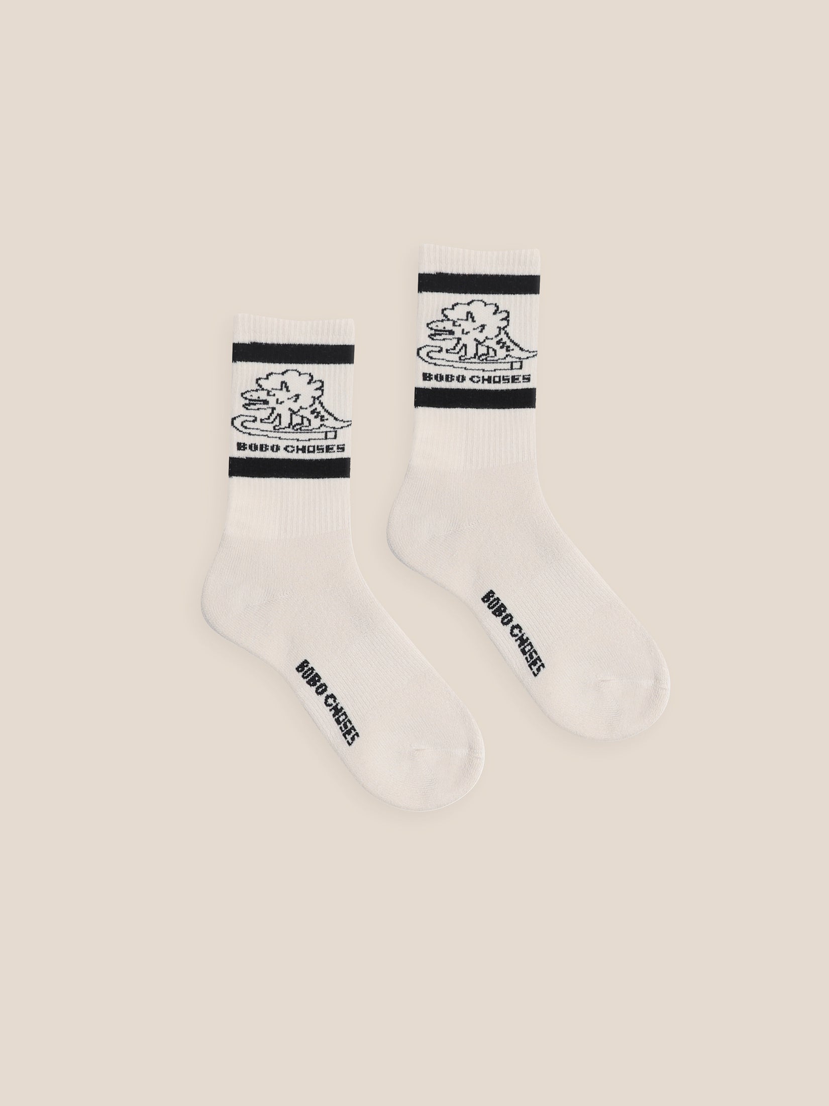 Boys & Girls Pristine Dino Long Socks