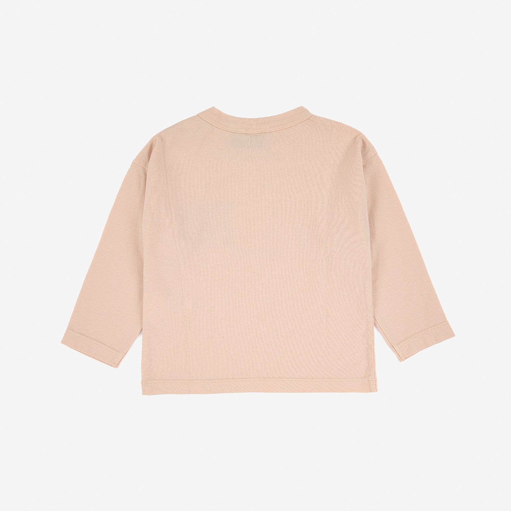 Baby Boys & Girls Light Pink Logo Cotton T-Shirt