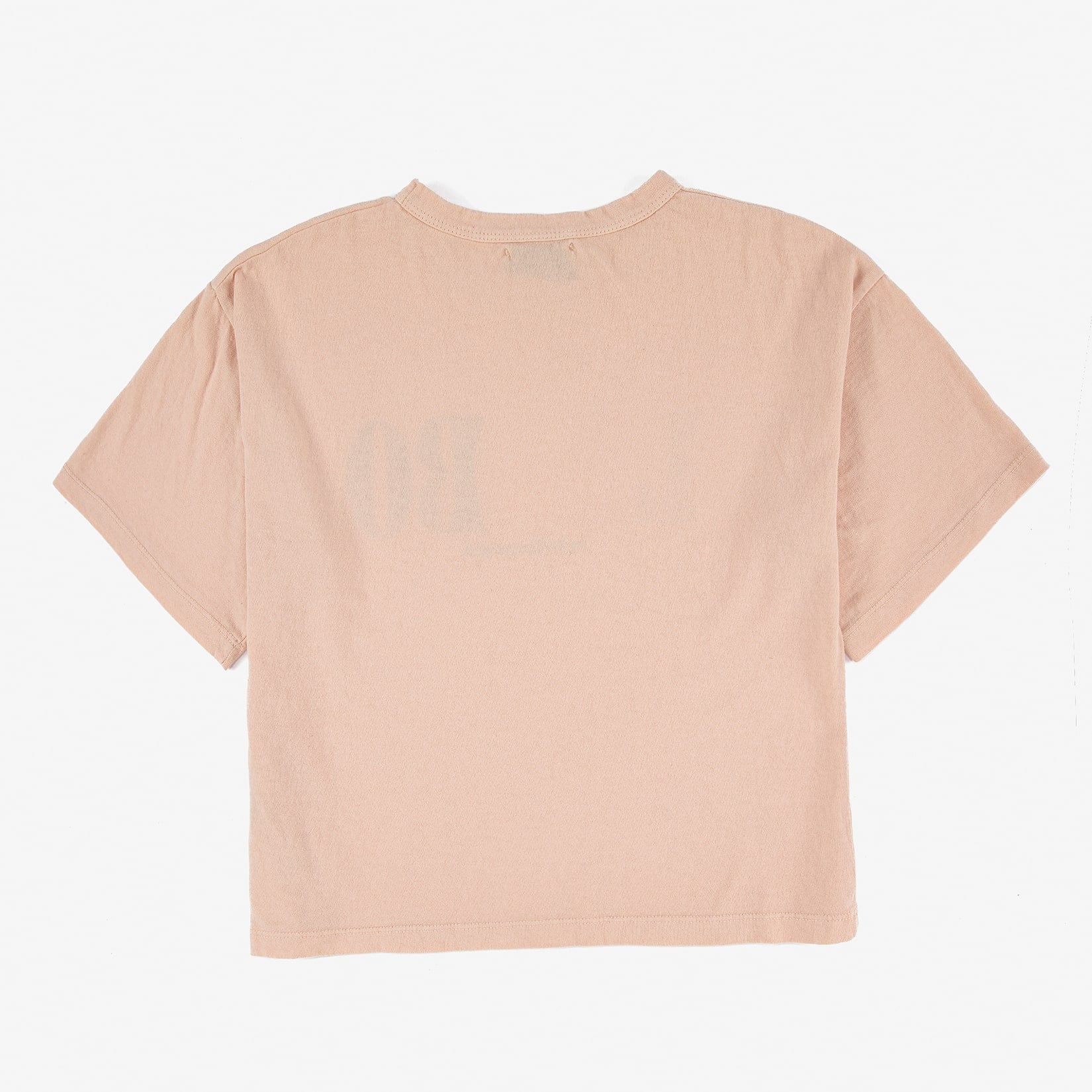 Boys & Girls Light Pink Logo Cotton T-Shirt