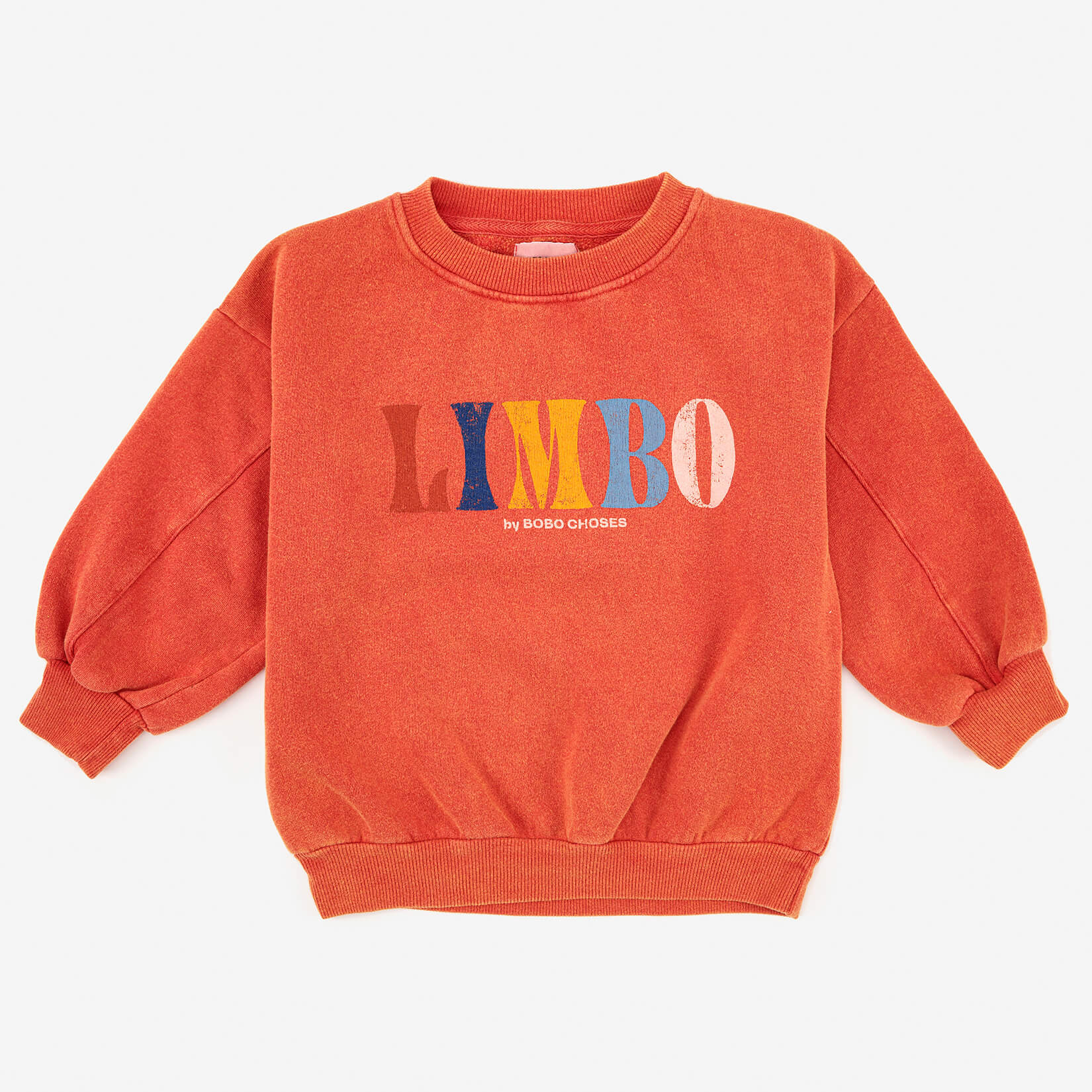 Boys & Girls Pink Logo Cotton Sweatshirt