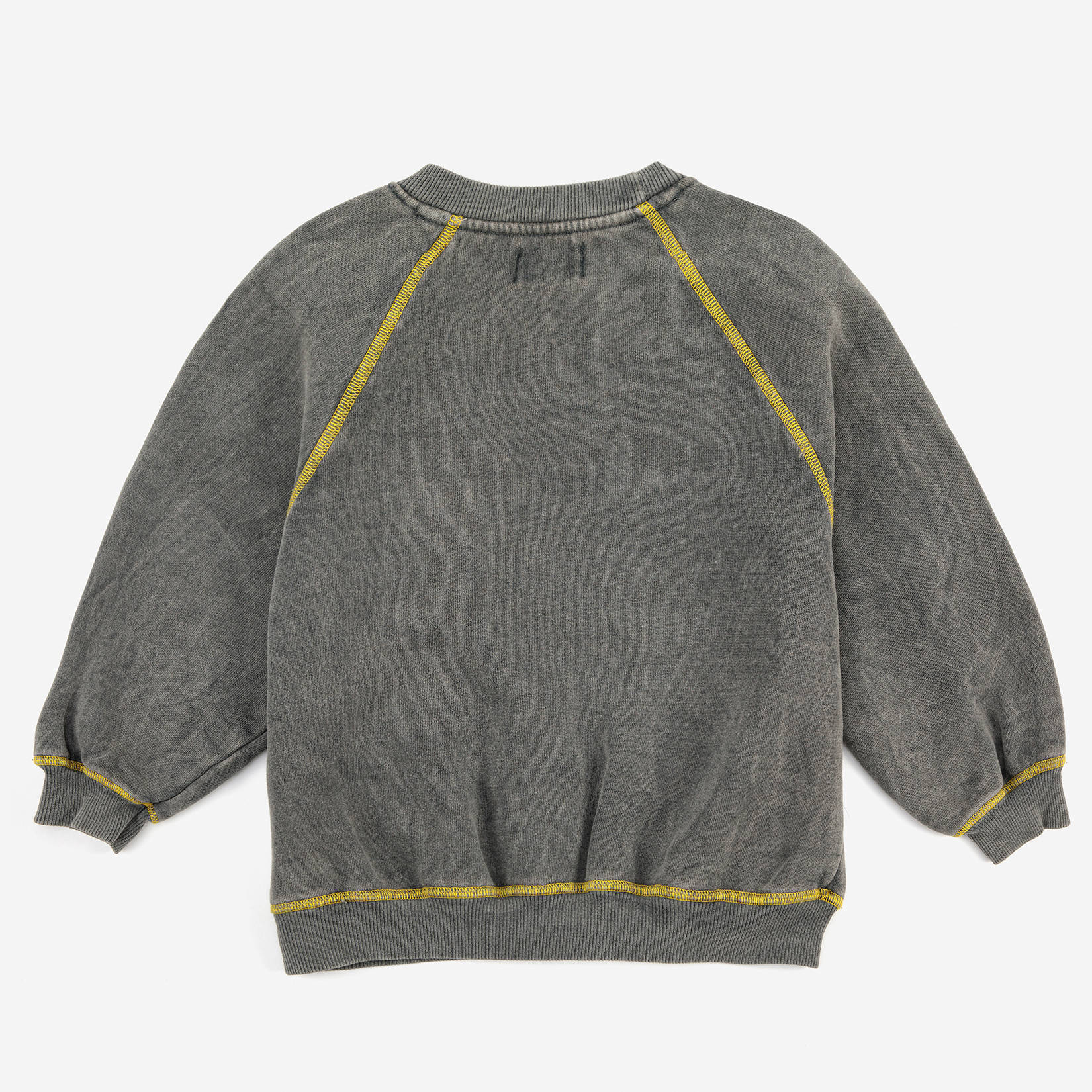 Boys & Girls Grey Logo Cotton Sweatshirt