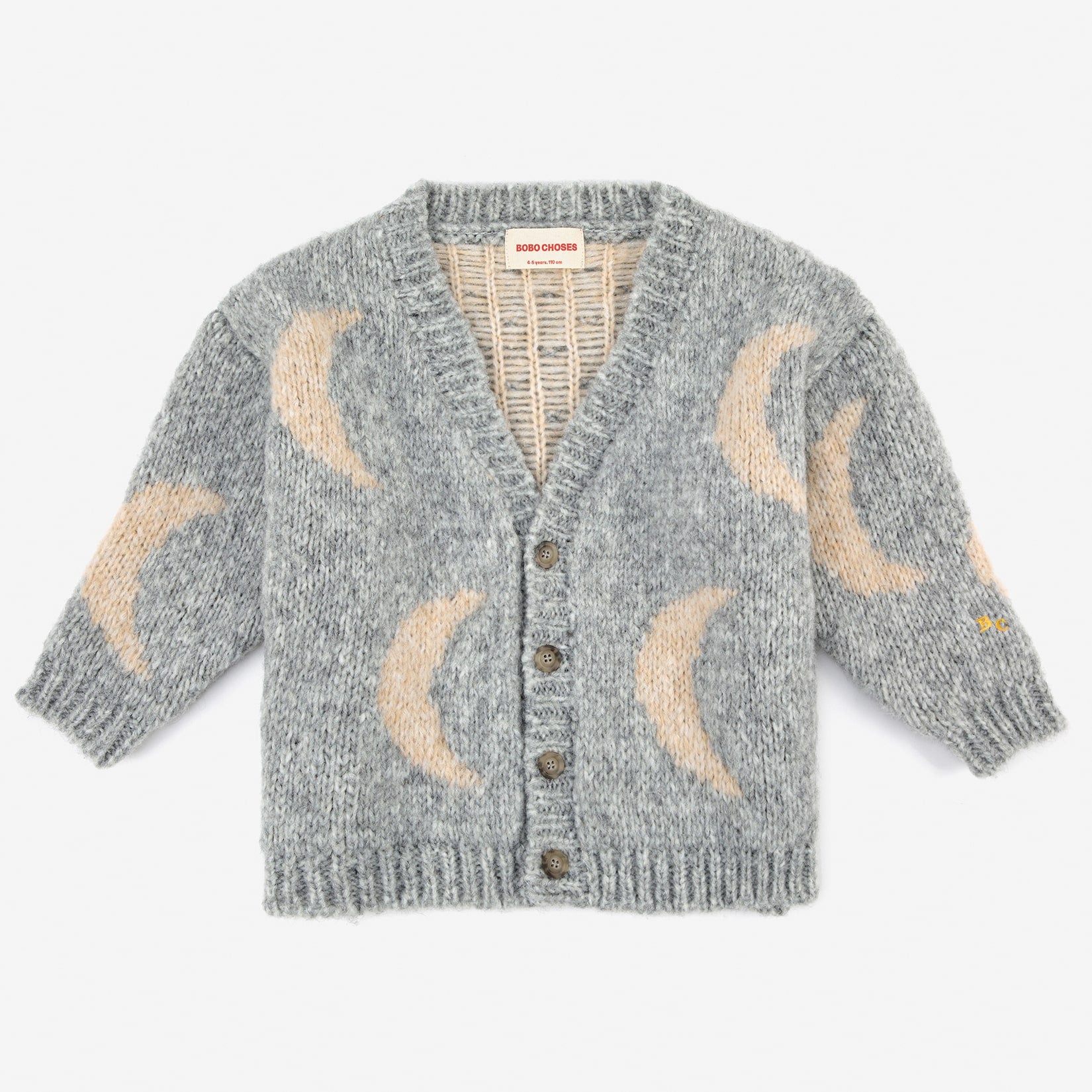 Boys & Girls Grey Moon Cardigan