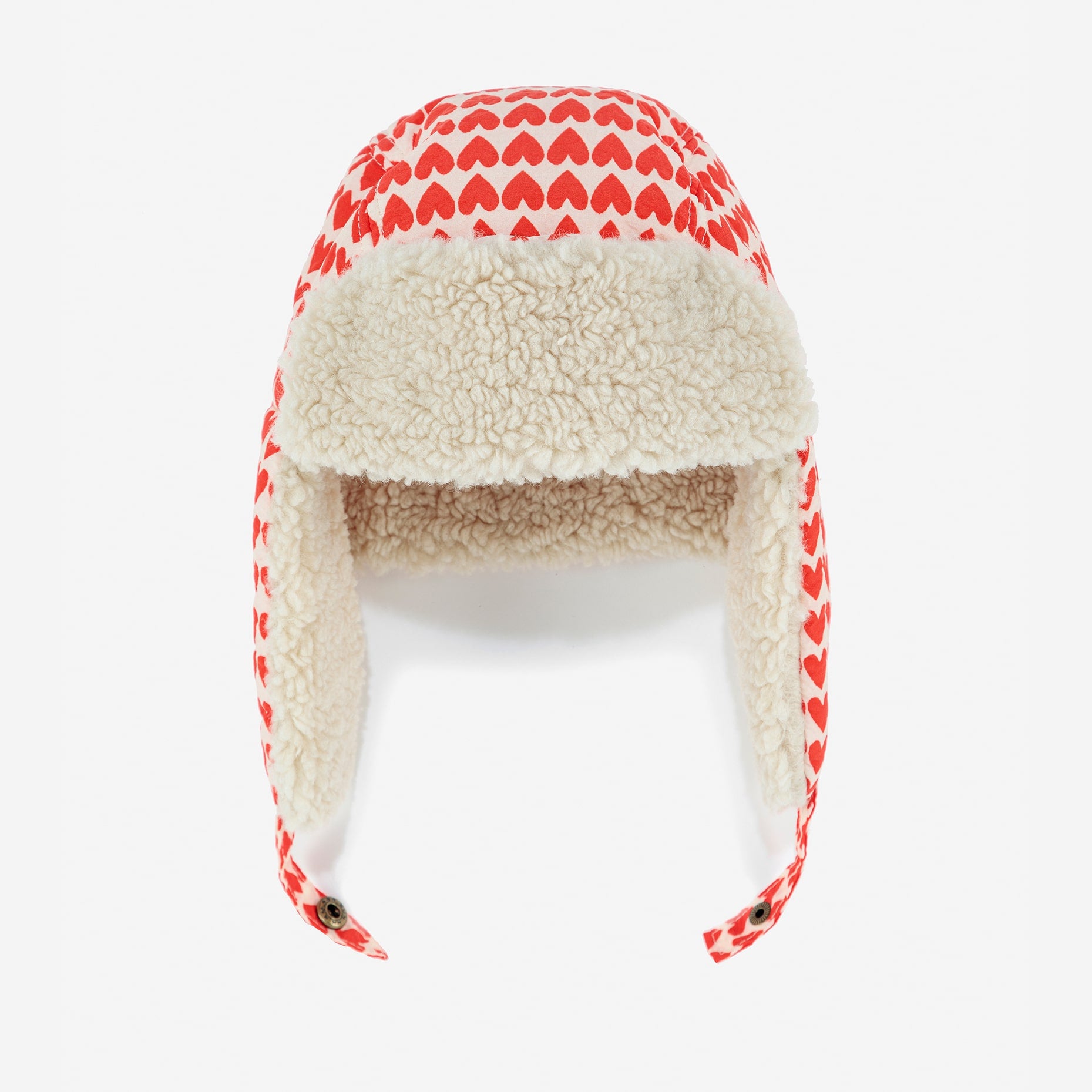 Boys & Girls Pink Heart Hat