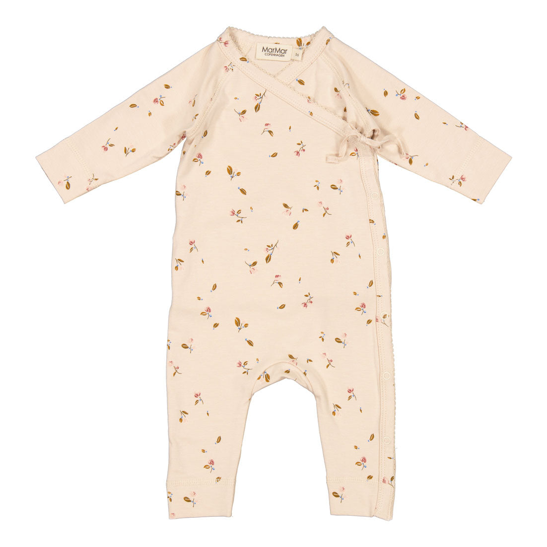Baby Boys & Girls Pink Floral Babysuit