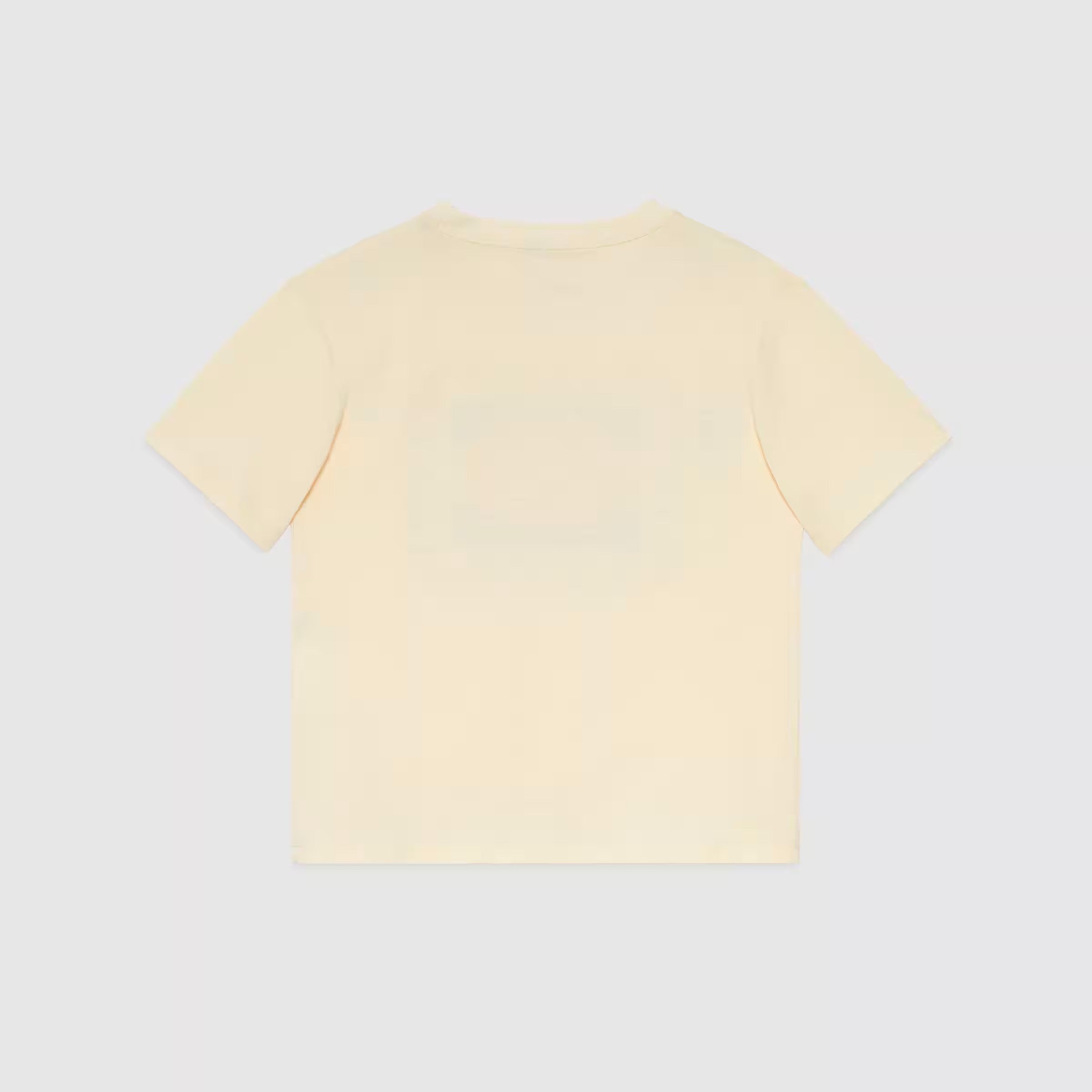 Boys & Girls White Logo Cotton T-Shirt