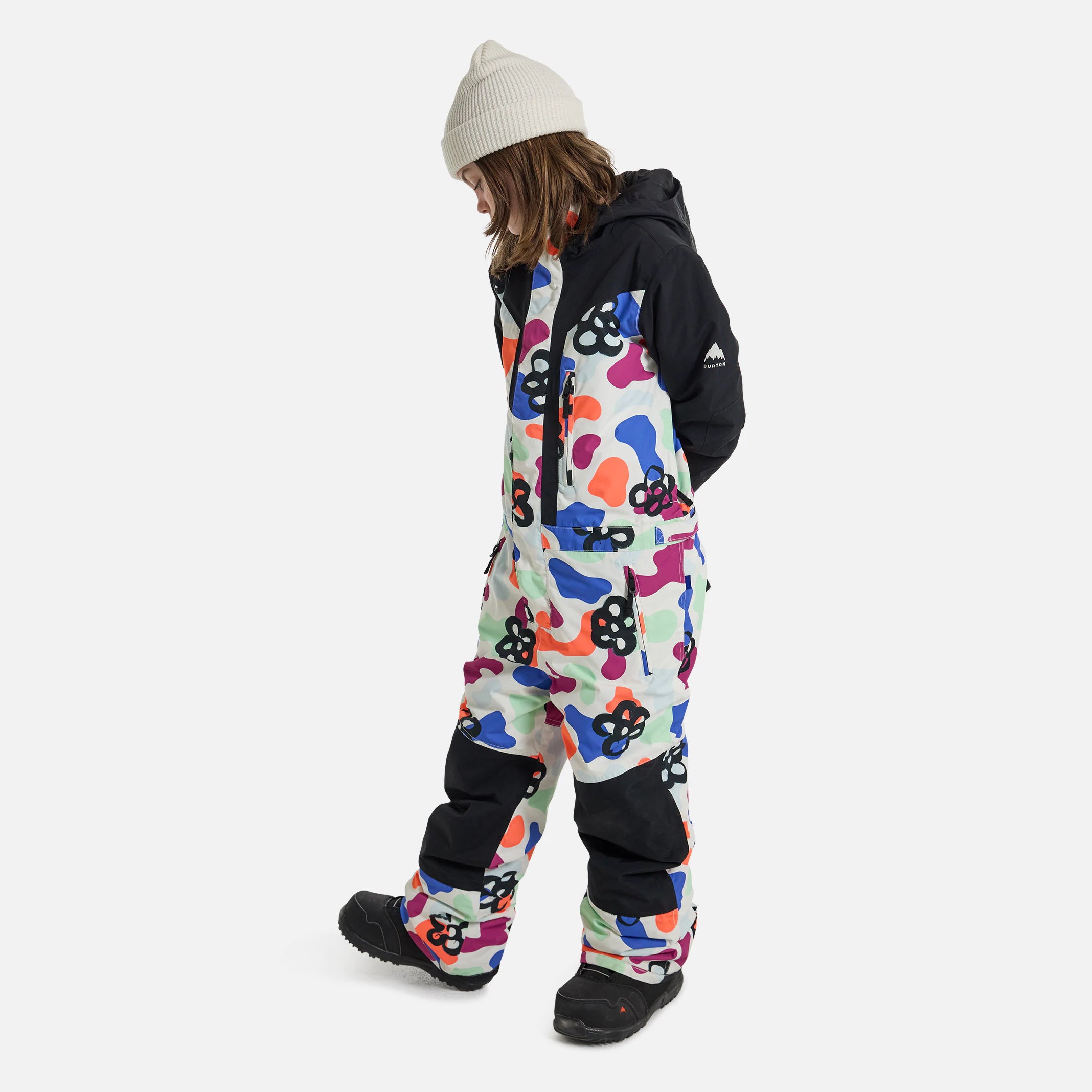 Boys & Girls Multicolor Snow Jumpsuit