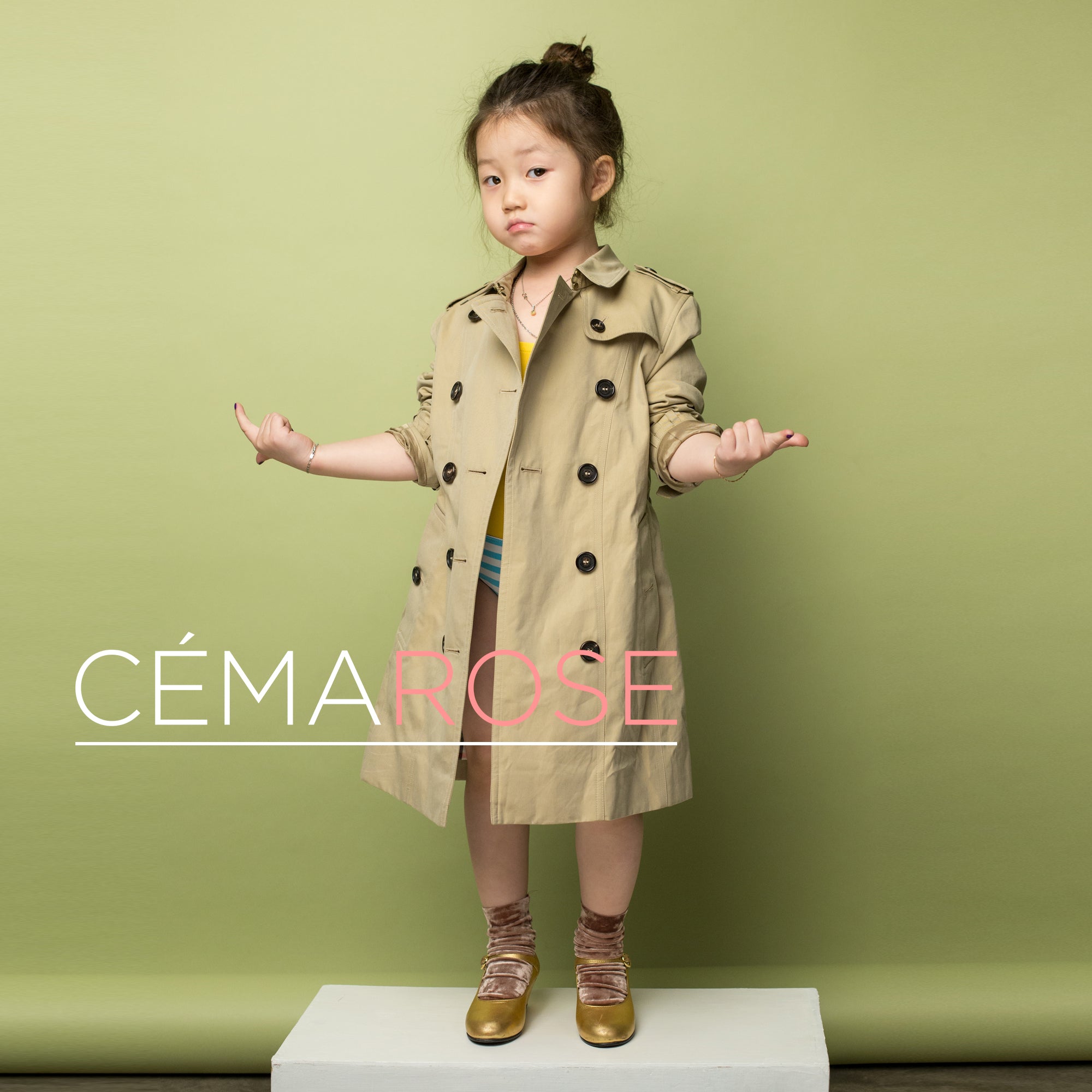 Girls Honey Cotton Coat